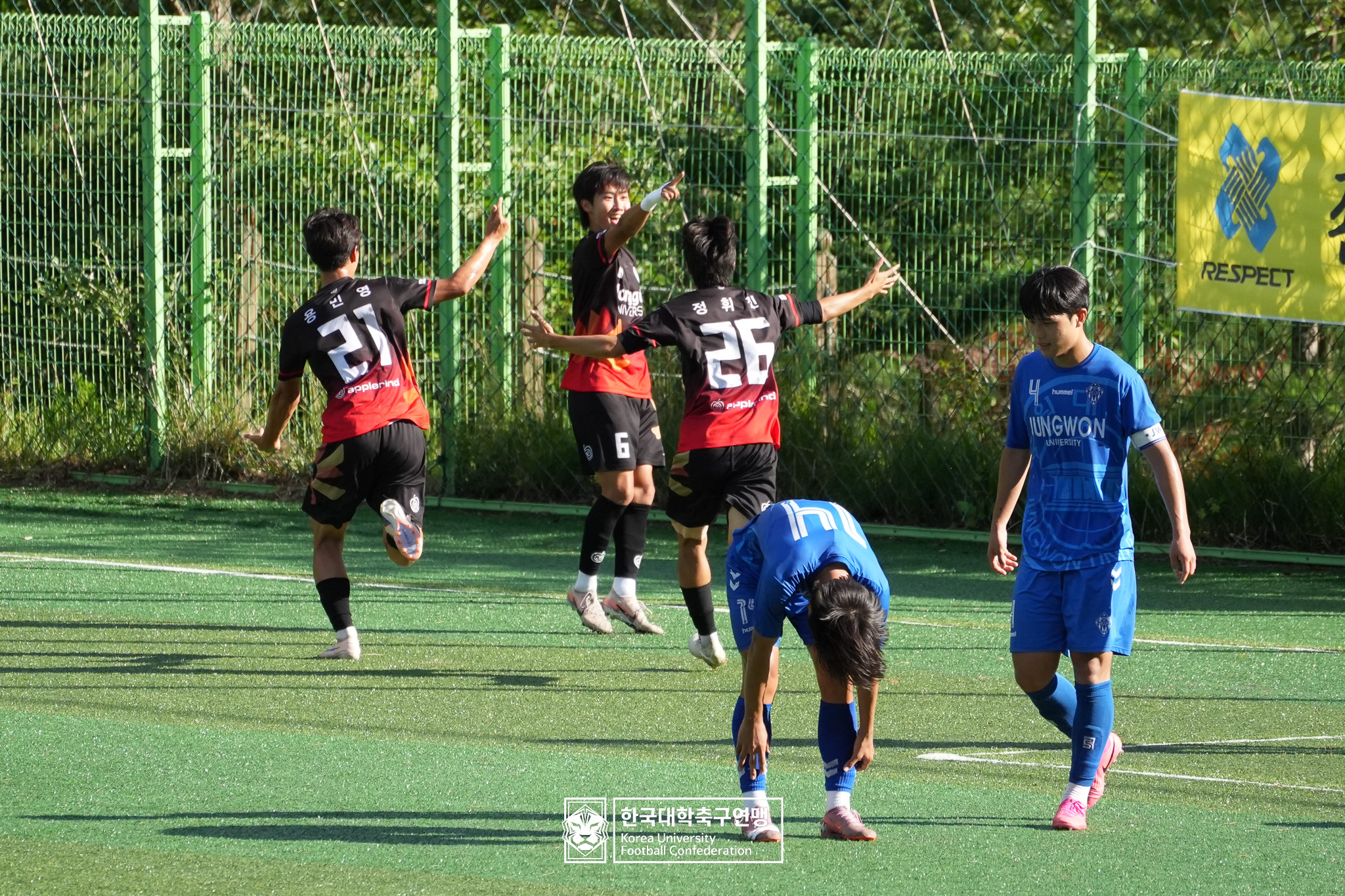제62회 추계대학축구연맹전 태백산기 본선 22강 중원대 vs 동국대 13