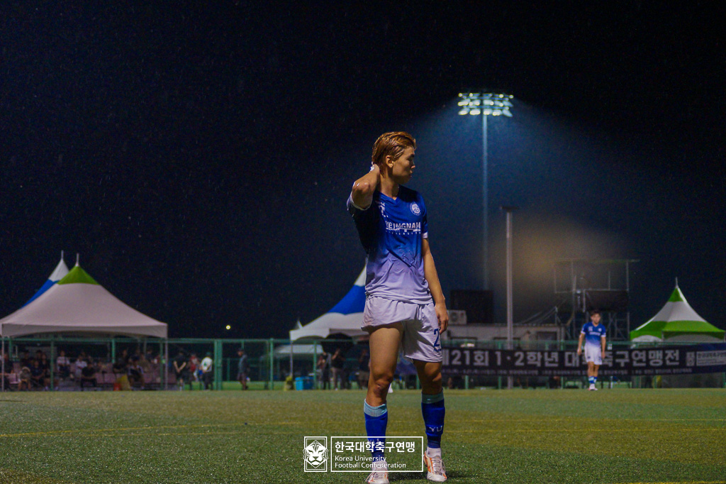 제21회 1·2학년 대학축구연맹전 죽죽장군기 예선 2일차 영남대 vs 칼빈대 33
