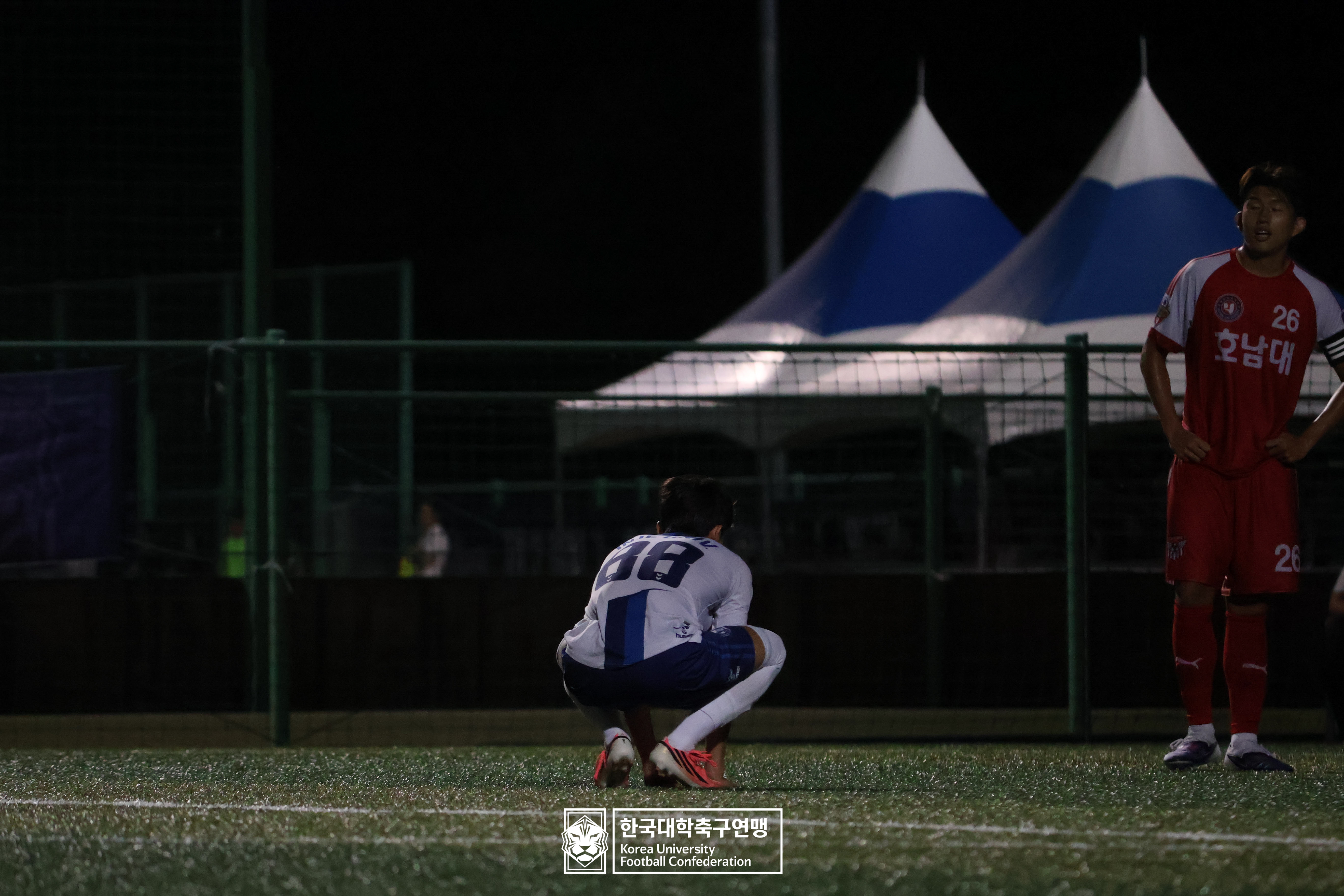 제21회 1·2학년 대학축구연맹전 죽죽장군기 예선 1일차 호남대 vs 인제대 19