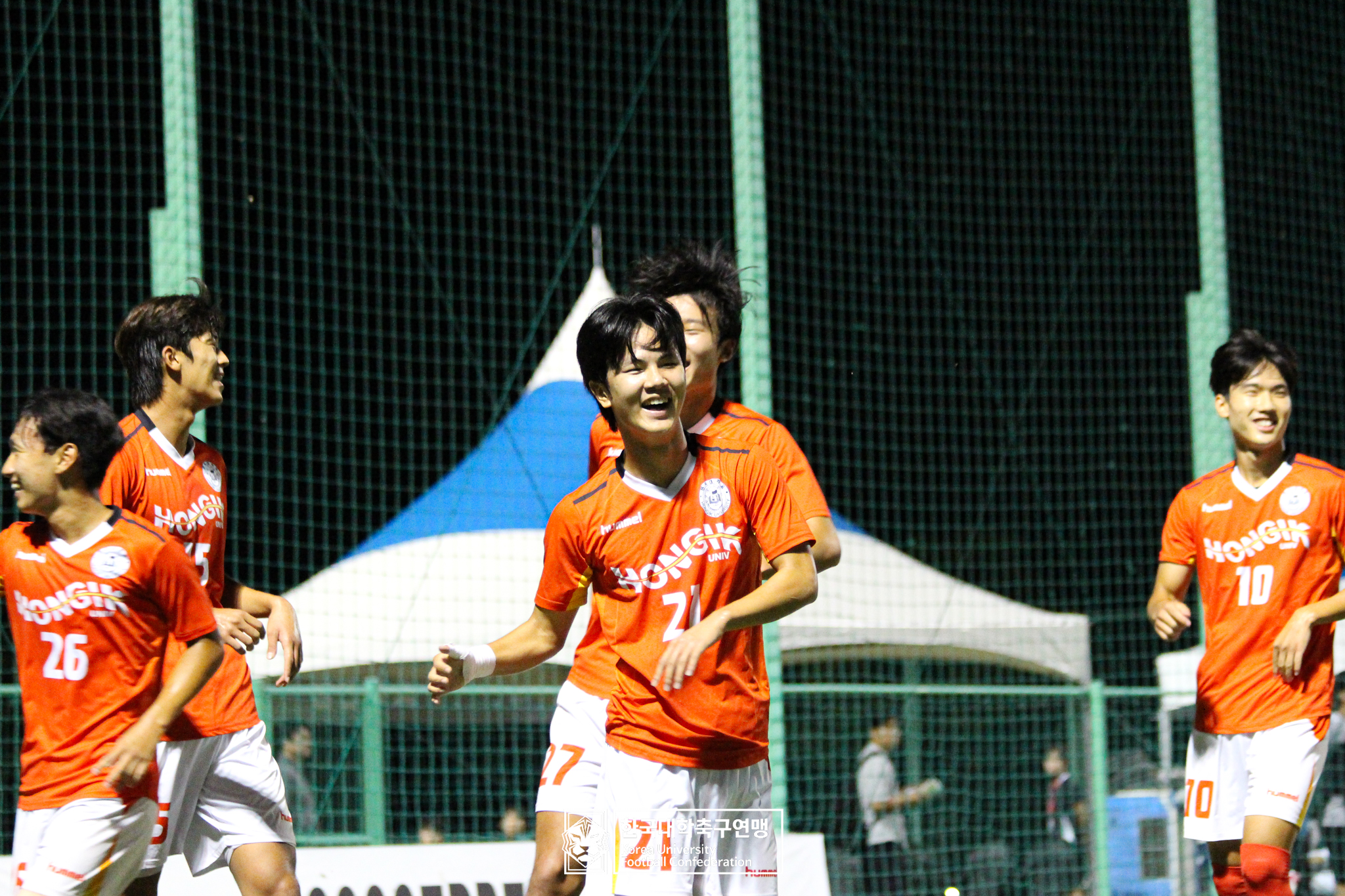 제21회 1·2학년 대학축구연맹전 죽죽장군기 예선 1일차 홍익대 vs 김해대 12