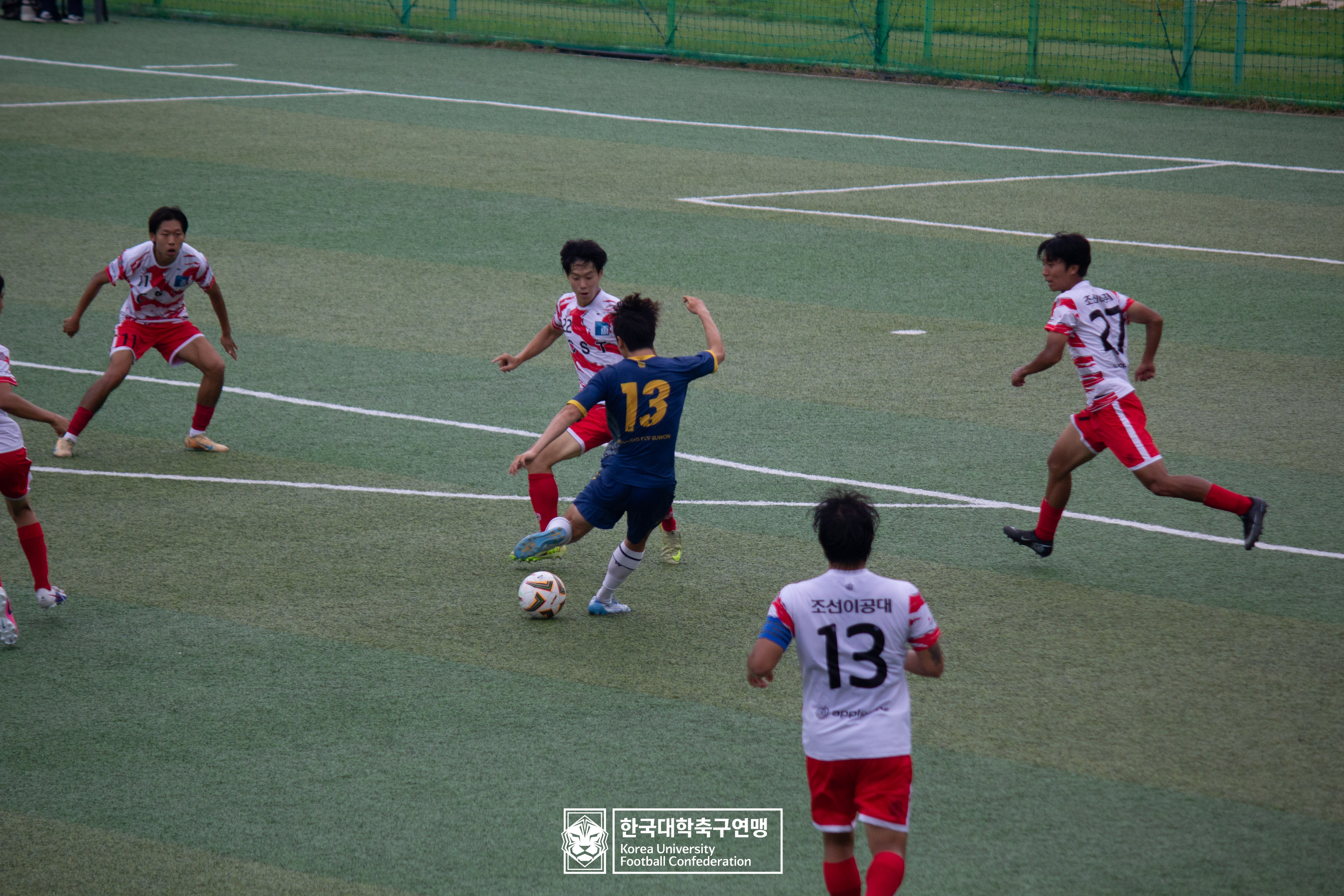 제62회 추계대학축구연맹전 태백산기 예선 2일차 수원대 vs 조선이공대 9