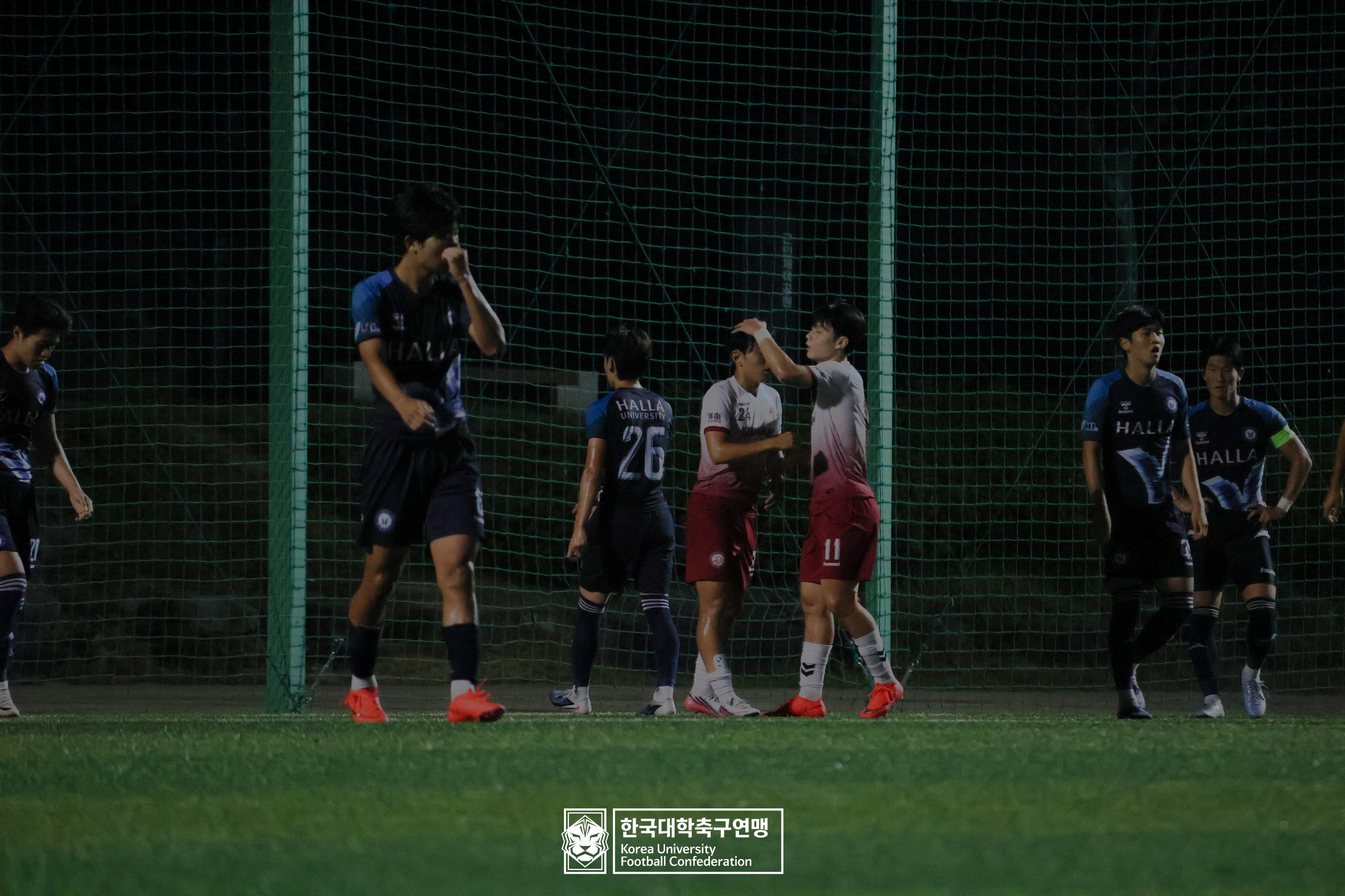 제21회 1·2학년 대학축구연맹전 죽죽장군기 예선 1일차 한라대 vs 영남대 14