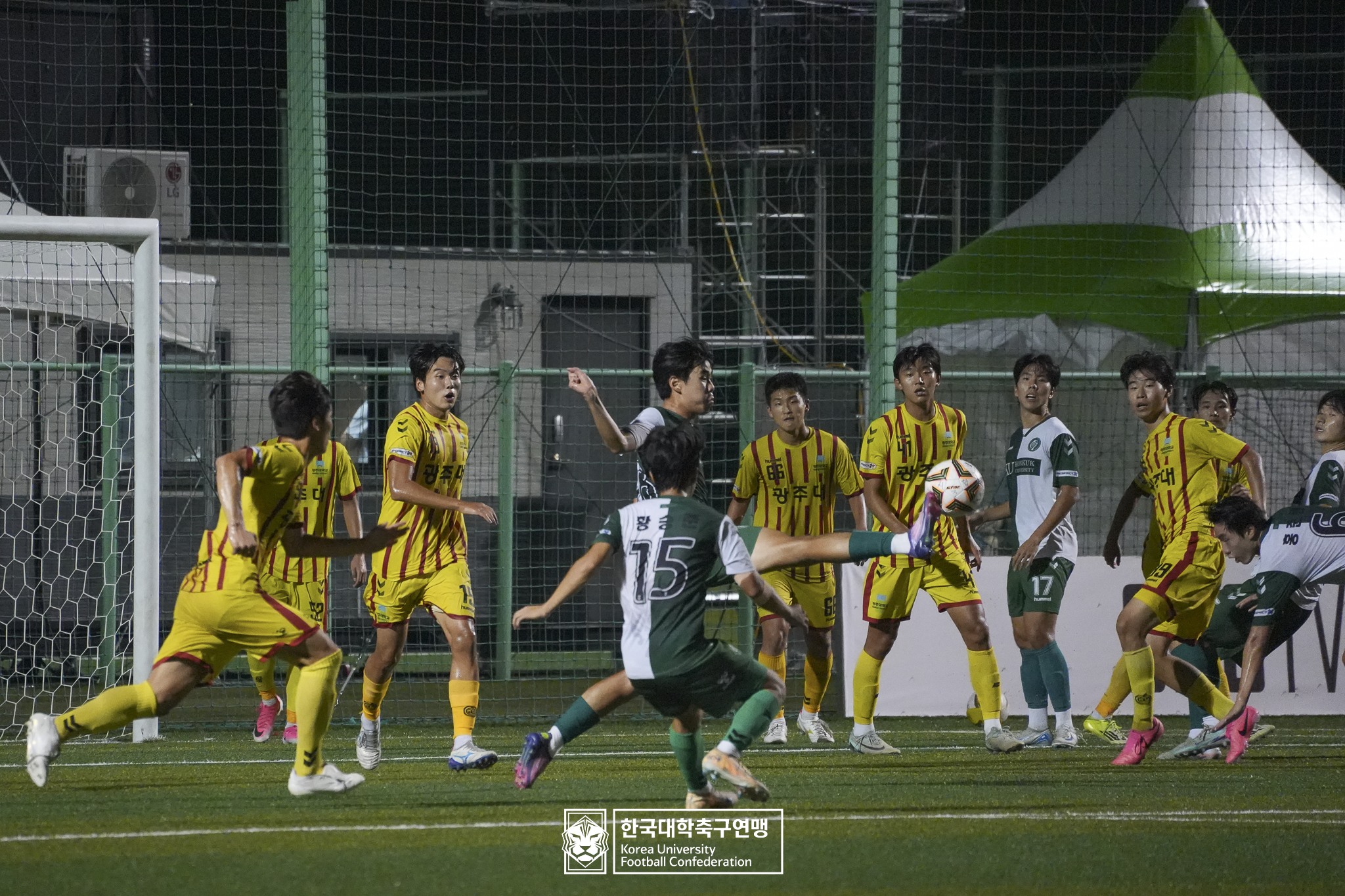 제21회 1·2학년 대학축구연맹전 황가람기 예선 1일차 광주대 vs 건국대 18