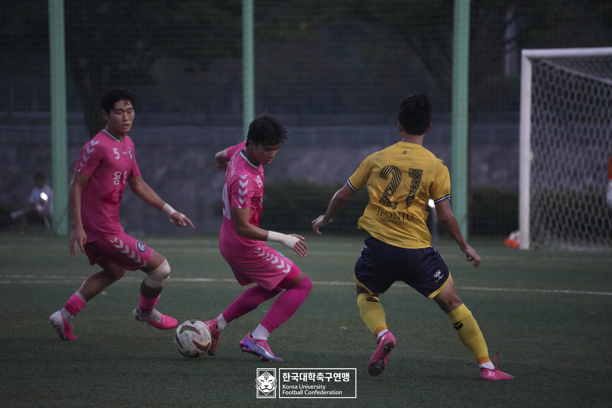 제21회 1·2학년 대학축구연맹전 죽죽장군기 8강 전주대 vs 용인대 28