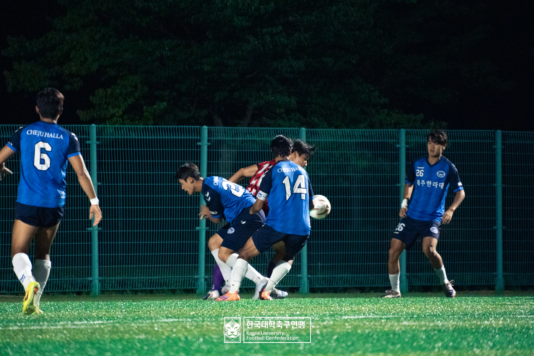 제21회 1·2학년 대학축구연맹전 죽죽장군기 예선 1일차 제주한라대 vs 강서대 12