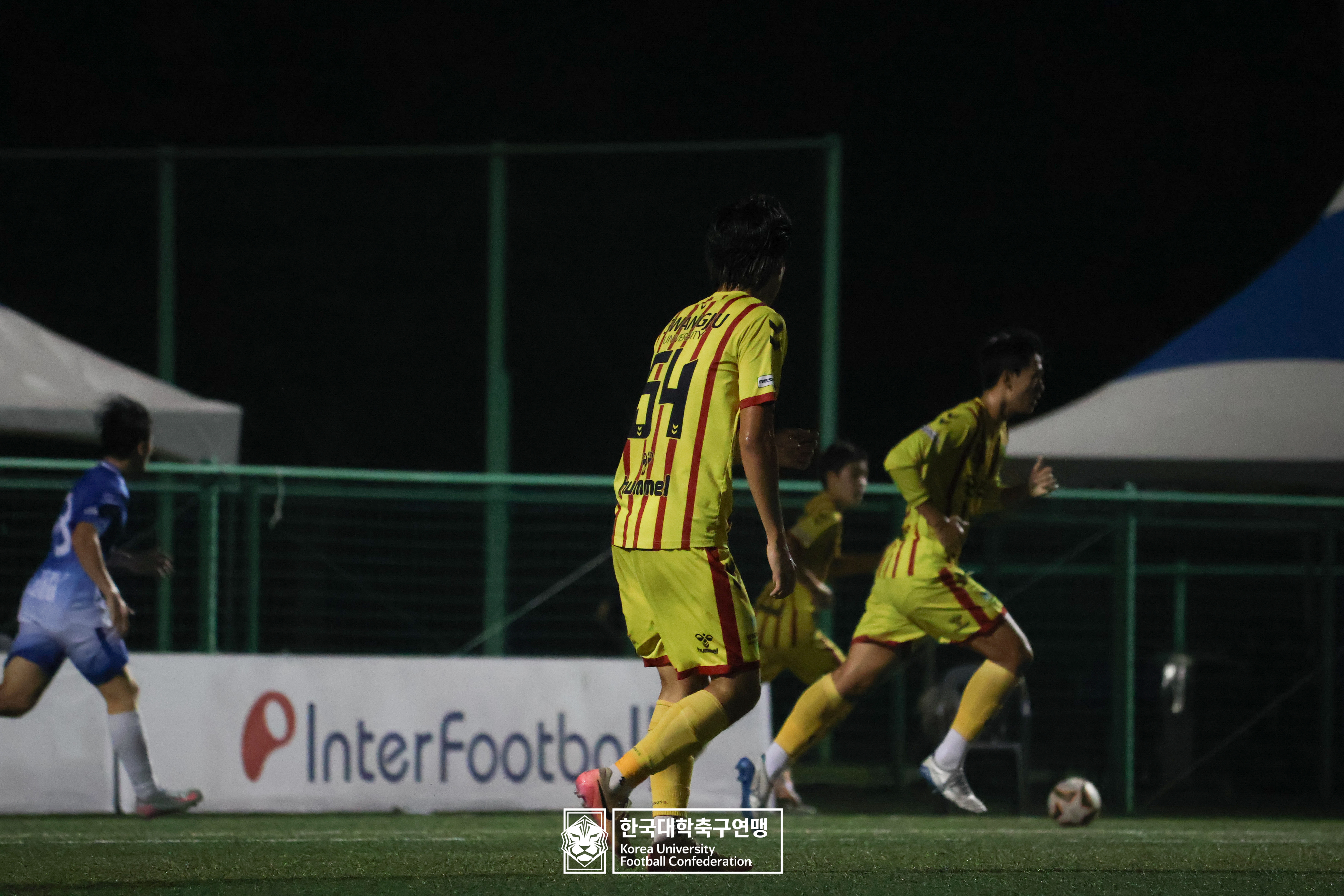 제21회 1·2학년 대학축구연맹전 황가람기 16강 단국대 vs 광주대 51
