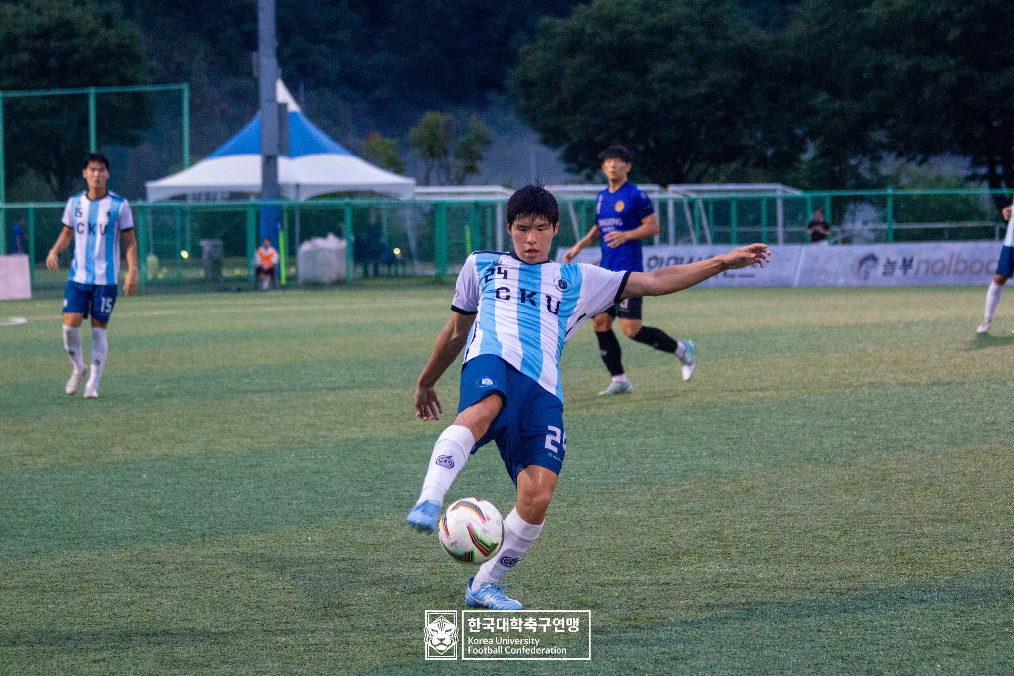제21회 1·2학년 대학축구연맹전 죽죽장군기 예선 3일차 가톨릭관동대 vs 강동대 23