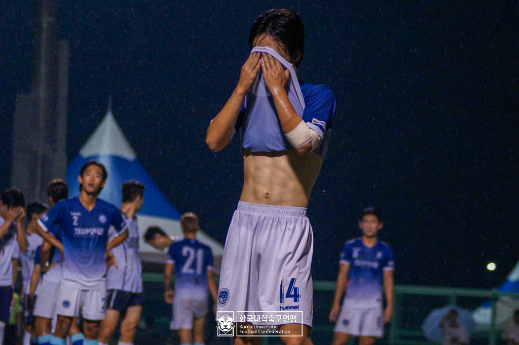 제21회 1·2학년 대학축구연맹전 죽죽장군기 예선 2일차 영남대 vs 칼빈대 35