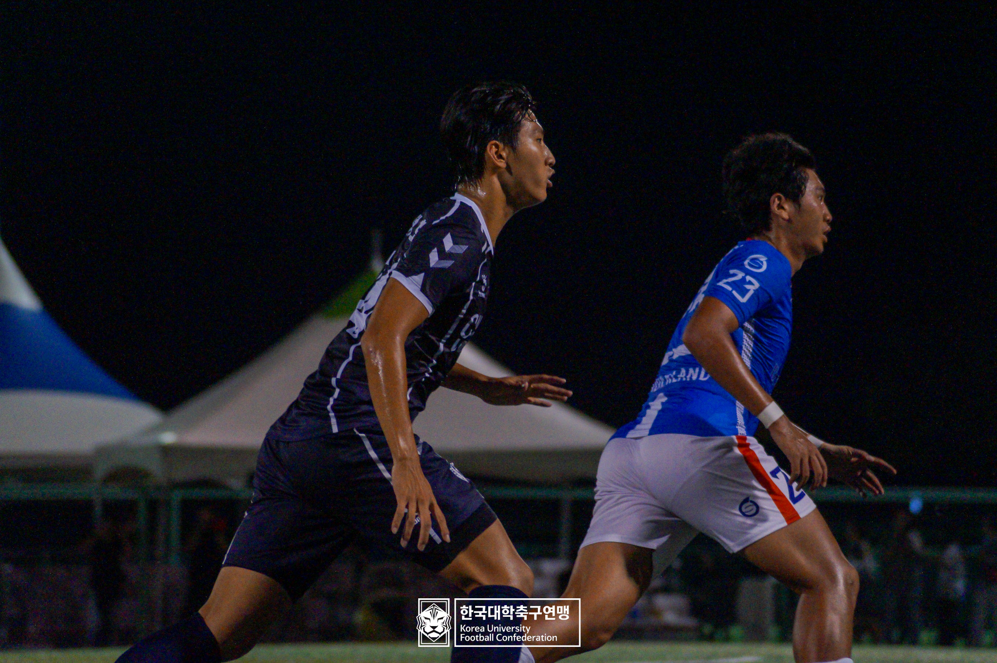 제21회 1·2학년 대학축구연맹전 죽죽장군기 예선 1일차 칼빈대 vs 남부대 17