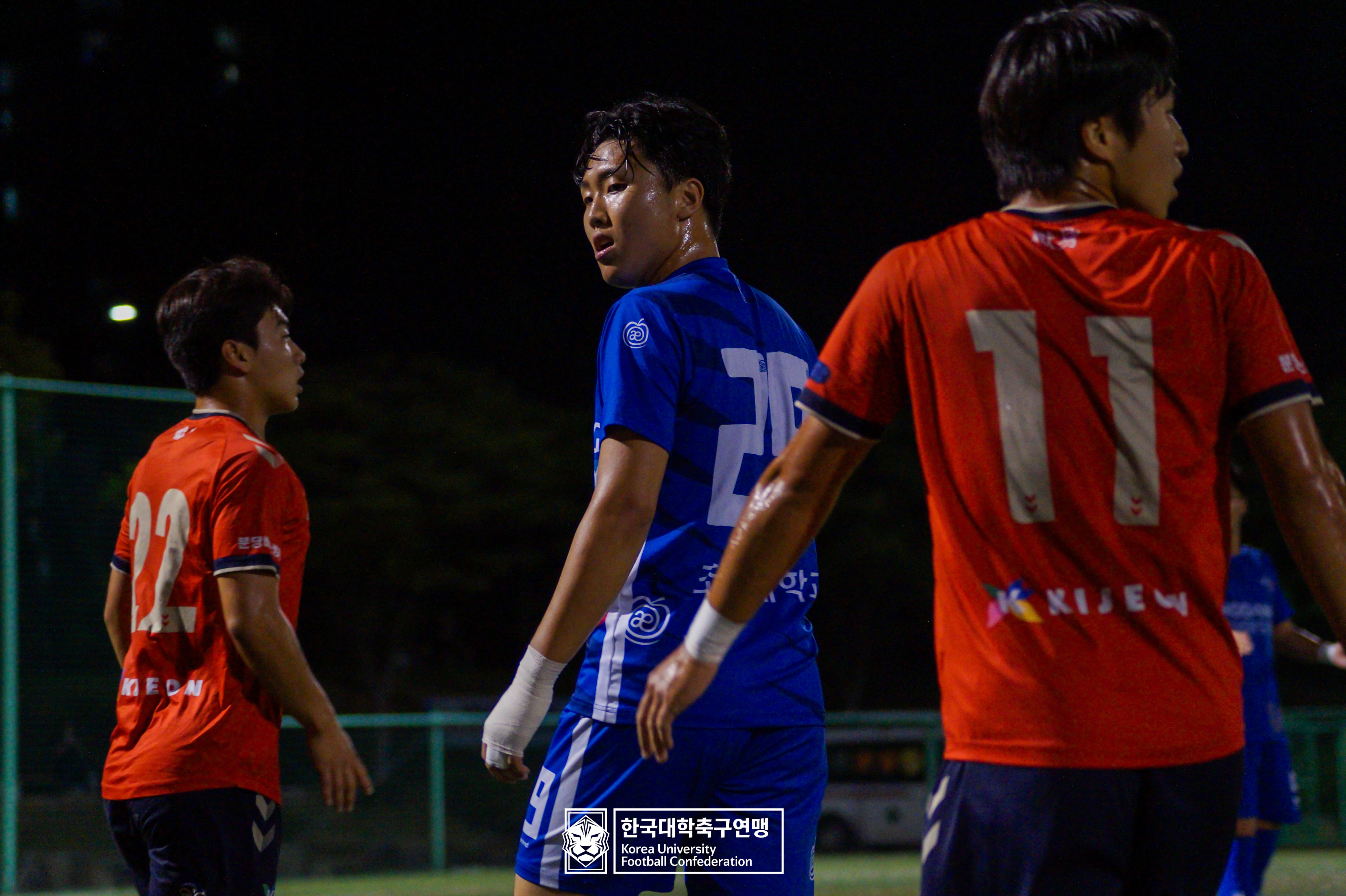 제21회 1·2학년 대학축구연맹전 죽죽장군기 예선 1일차 초당대 vs 전주기전대 54