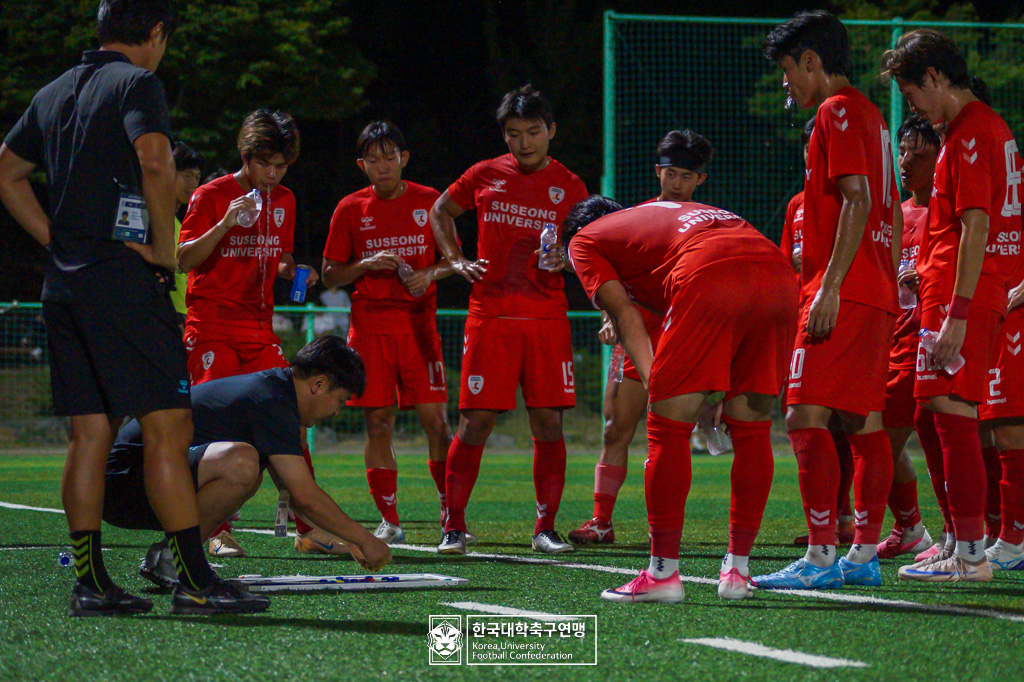 제21회 1·2학년 대학축구연맹전 황가람기 예선 1일차 수성대 vs 선문대 10