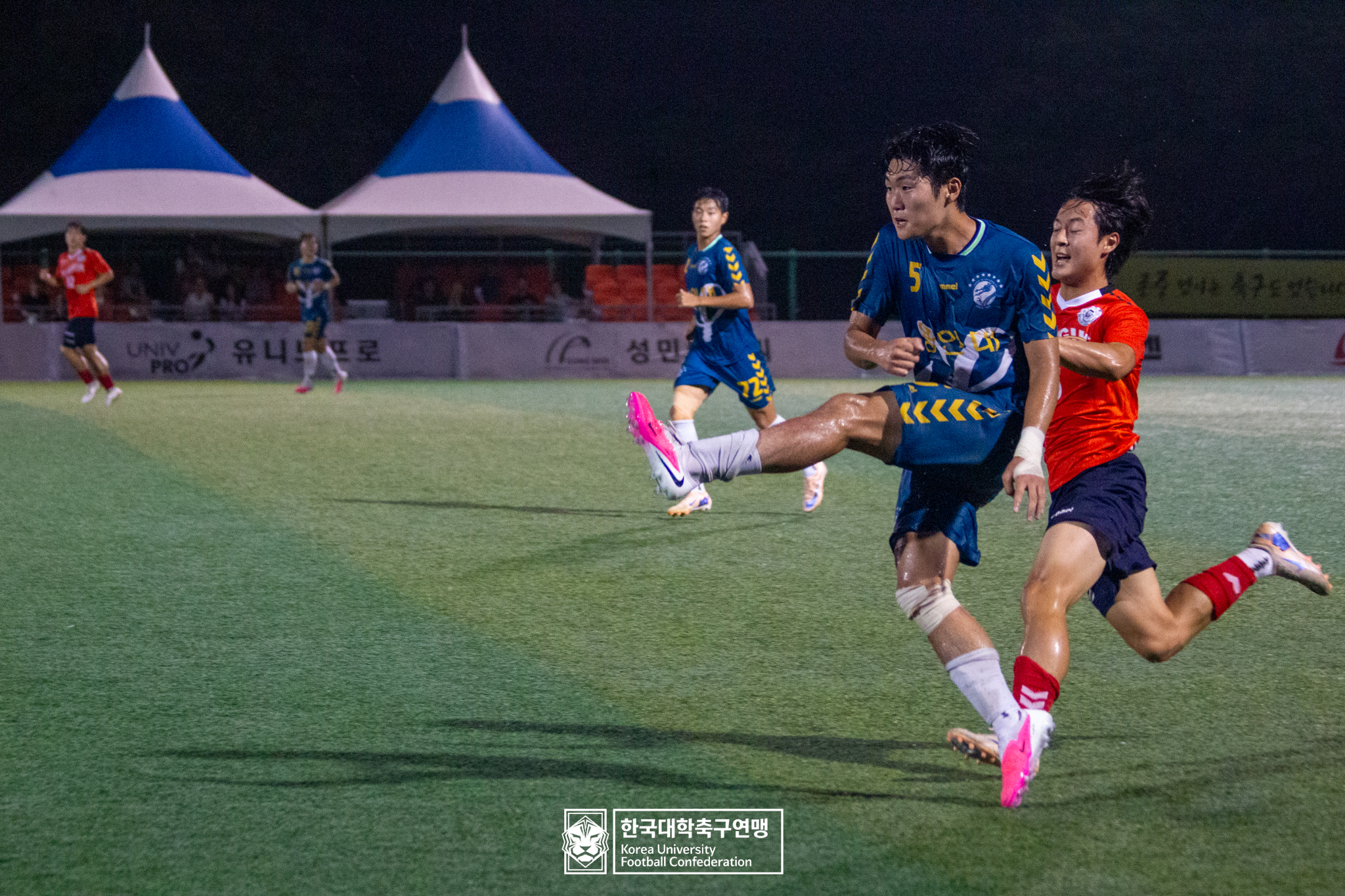 제21회 1·2학년 대학축구연맹전 죽죽장군기 예선 3일차 용인대 vs 홍익대 30