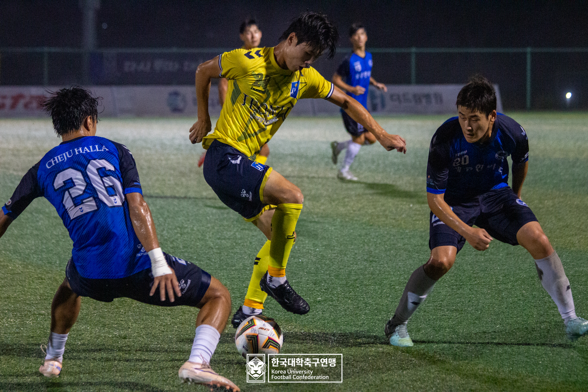 제21회 1·2학년 대학축구연맹전 죽죽장군기 예선 3일차 제주한라대 vs 전주대 18