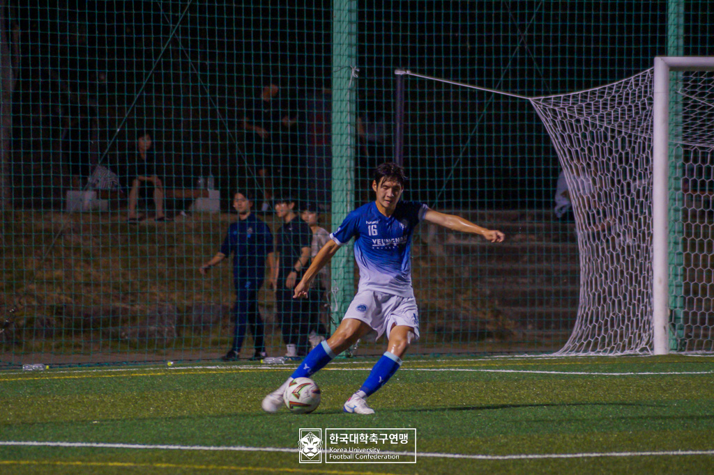 제21회 1·2학년 대학축구연맹전 죽죽장군기 예선 2일차 영남대 vs 칼빈대 13