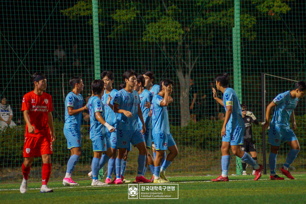 제21회 1·2학년 대학축구연맹전 황가람기 예선 1일차 수성대 vs 선문대 23