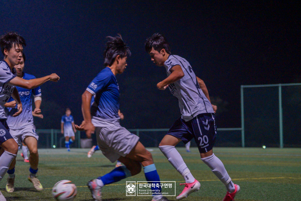 제21회 1·2학년 대학축구연맹전 죽죽장군기 예선 2일차 영남대 vs 칼빈대 29