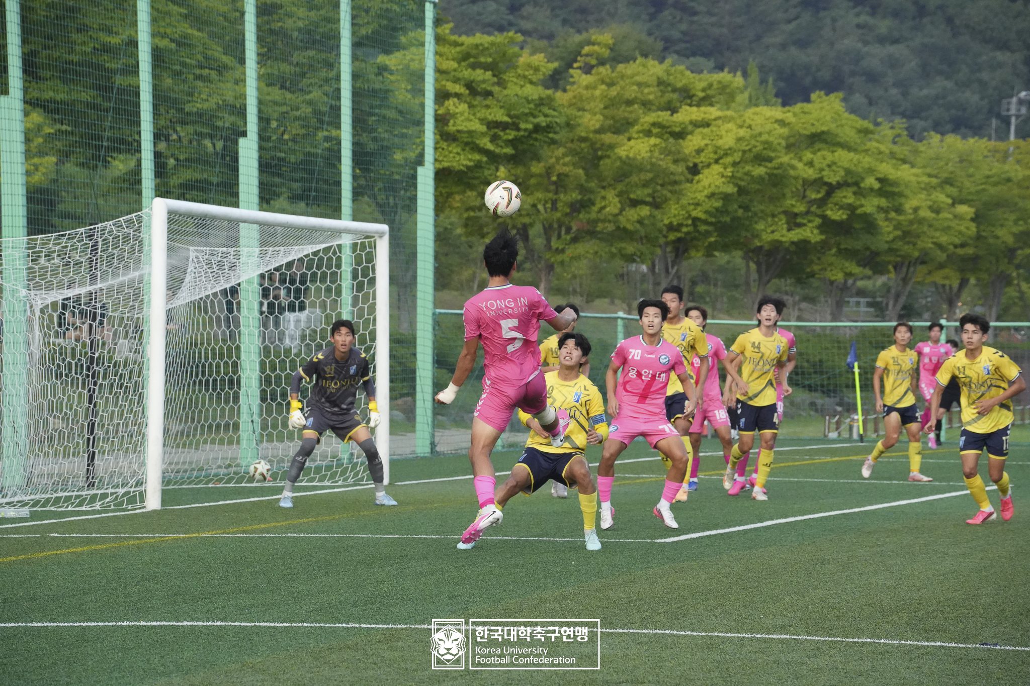 제21회 1·2학년 대학축구연맹전 죽죽장군기 8강 전주대 vs 용인대 10