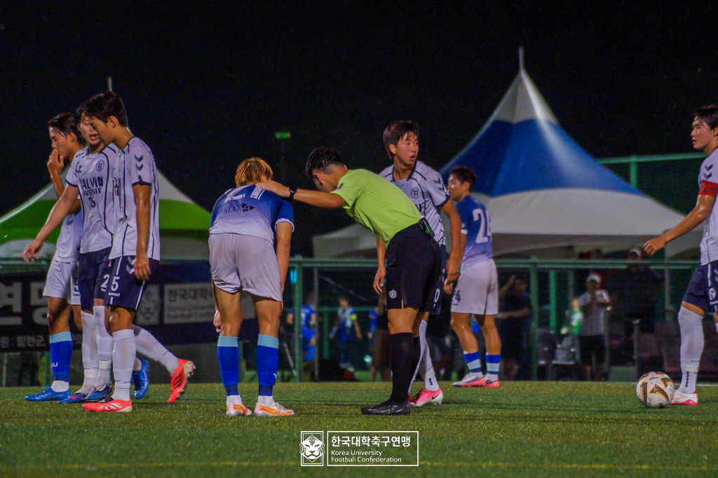 제21회 1·2학년 대학축구연맹전 죽죽장군기 예선 2일차 영남대 vs 칼빈대 23