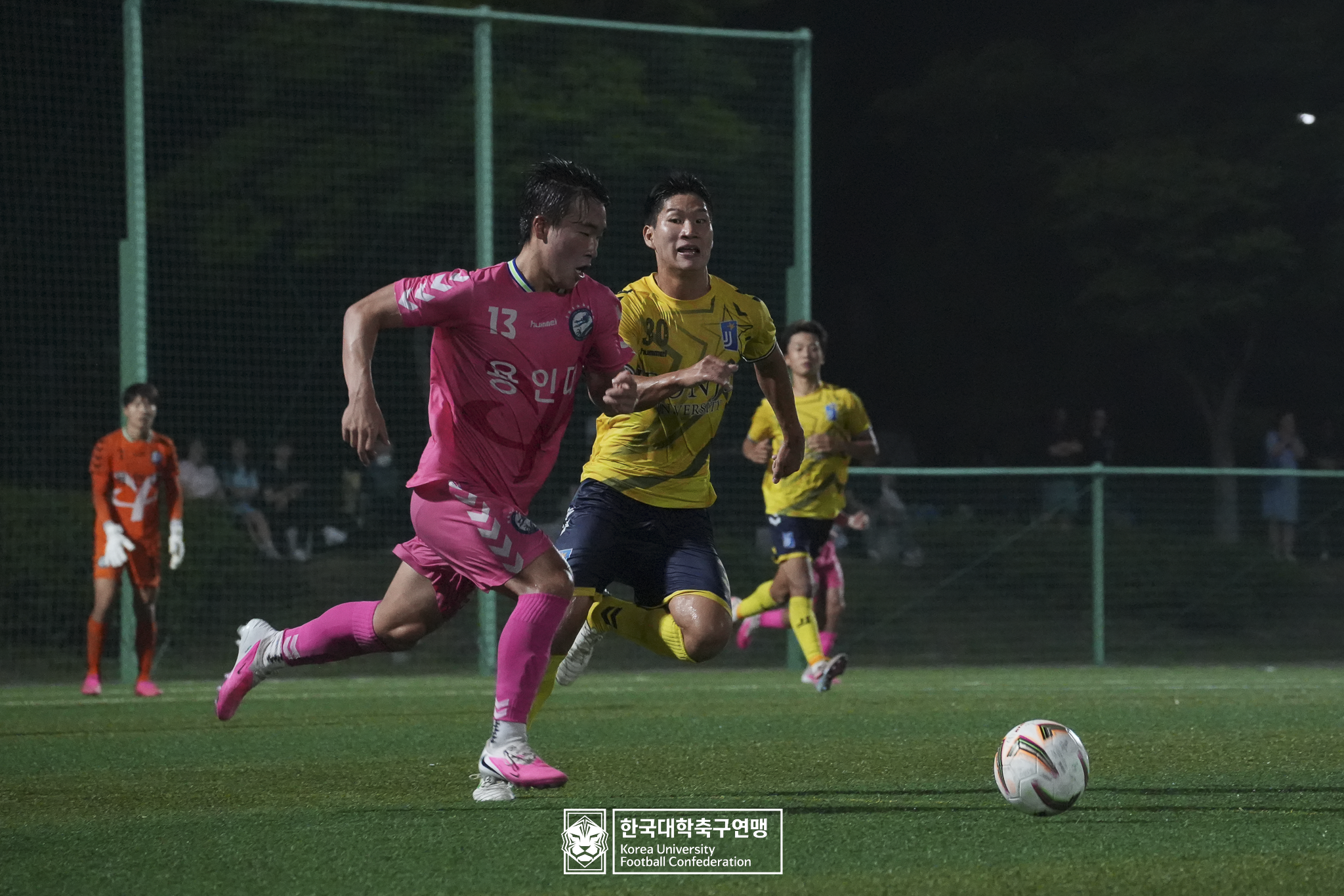 제21회 1·2학년 대학축구연맹전 죽죽장군기 8강 전주대 vs 용인대 59