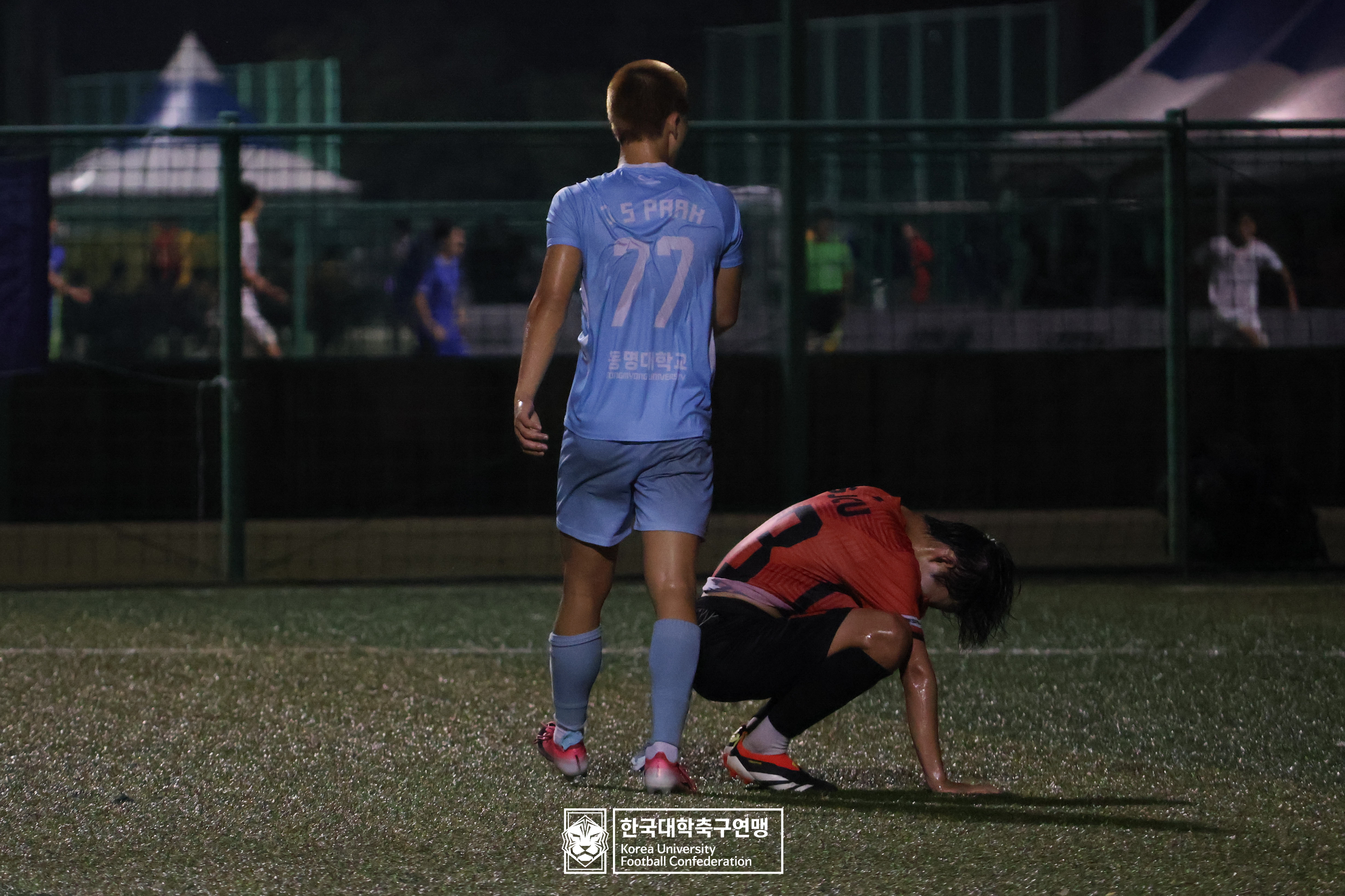 제21회 1·2학년 대학축구연맹전 황가람기 예선 3일차 국제사이버대 vs 동명대 34