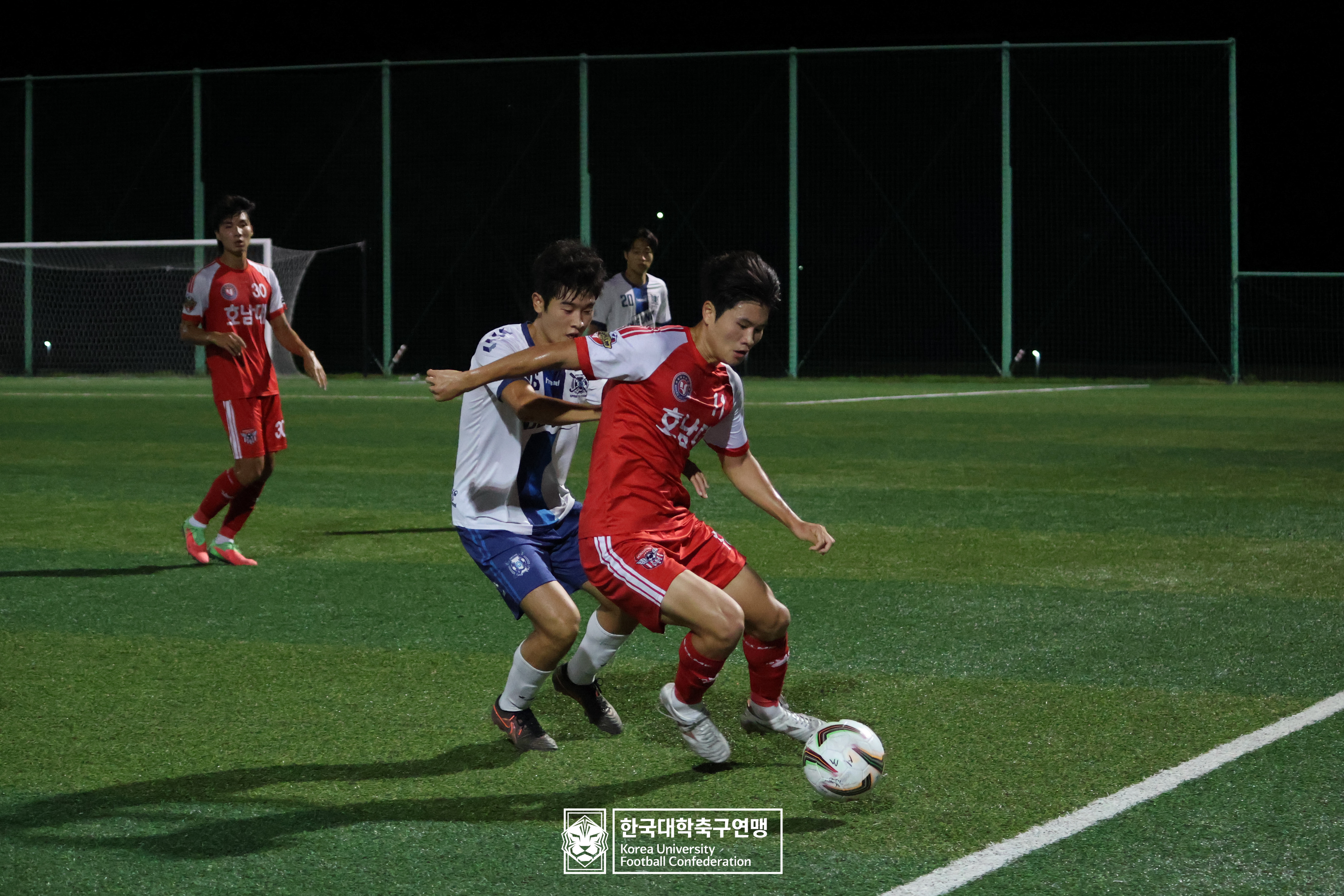 제21회 1·2학년 대학축구연맹전 죽죽장군기 예선 1일차 호남대 vs 인제대 28