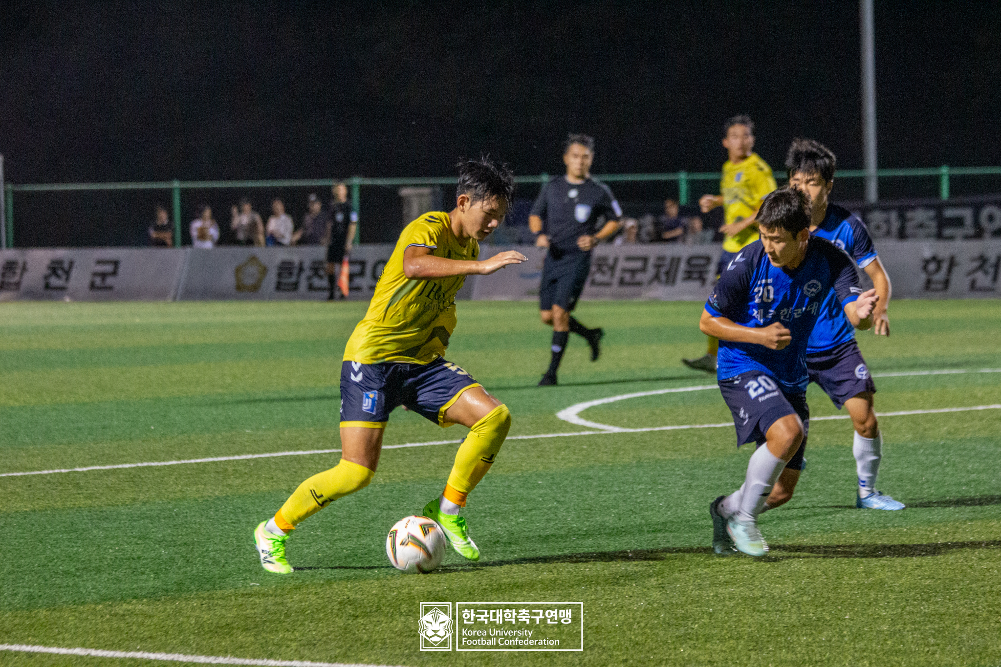 제21회 1·2학년 대학축구연맹전 죽죽장군기 예선 3일차 제주한라대 vs 전주대 15