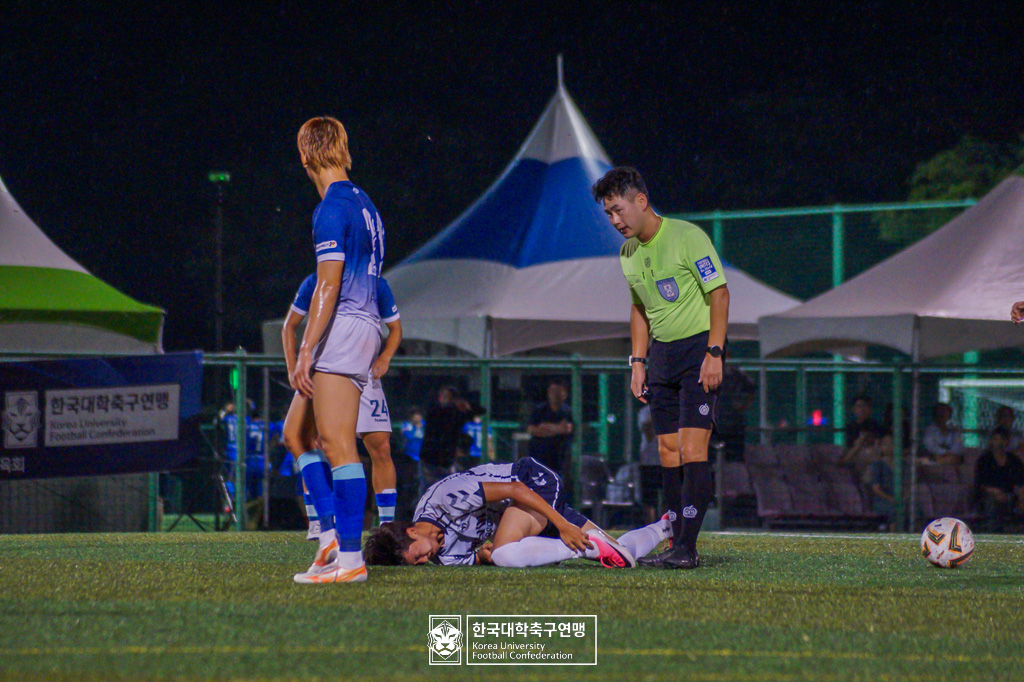 제21회 1·2학년 대학축구연맹전 죽죽장군기 예선 2일차 영남대 vs 칼빈대 21