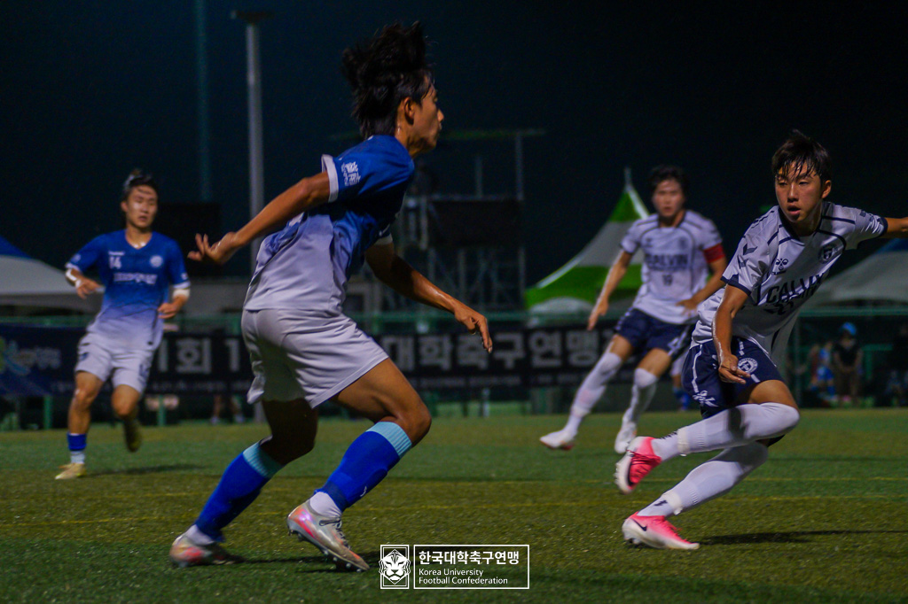 제21회 1·2학년 대학축구연맹전 죽죽장군기 예선 2일차 영남대 vs 칼빈대 25