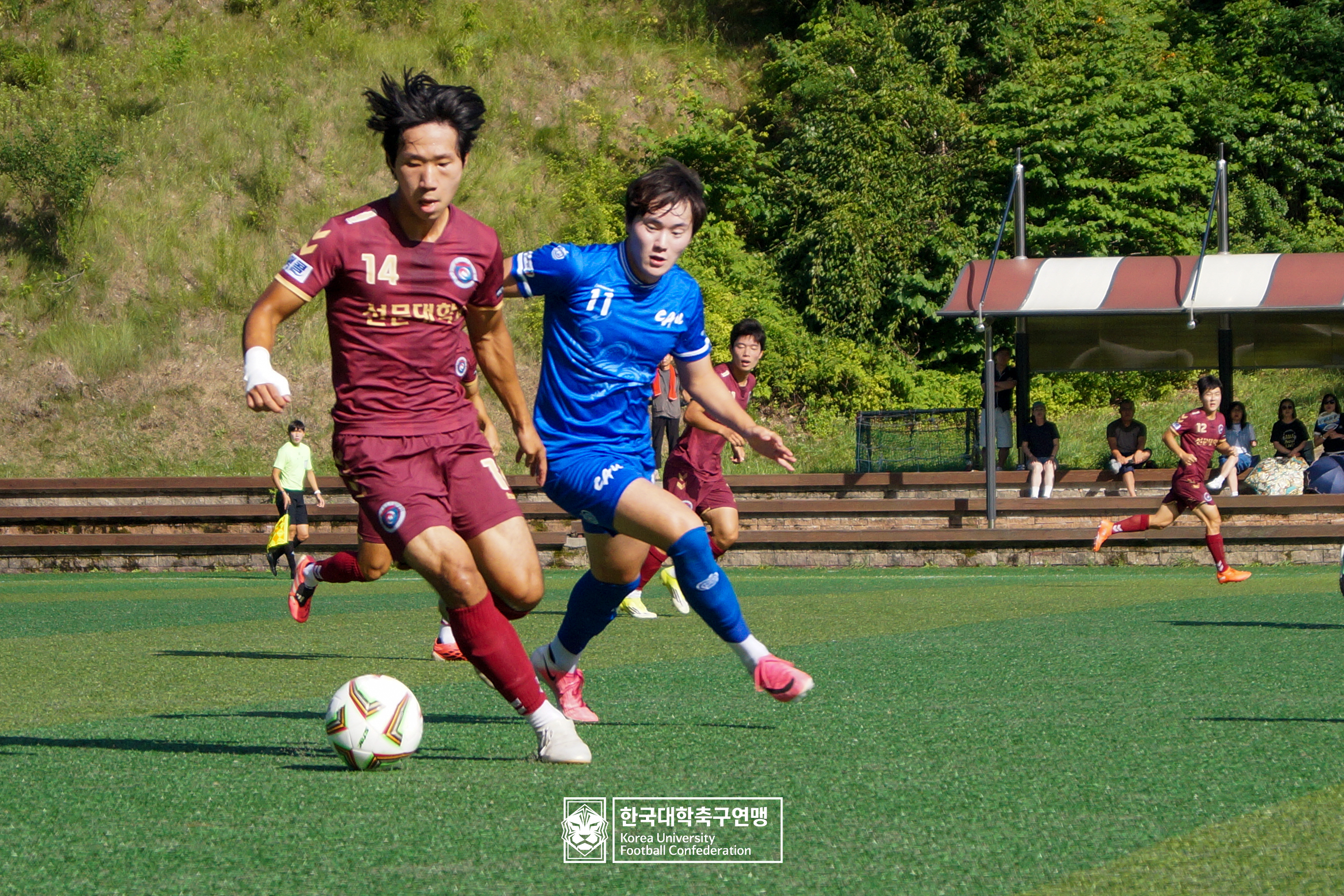 제62회 추계대학축구연맹전 백두대간기 본선 4강 중앙대 vs 선문대 76