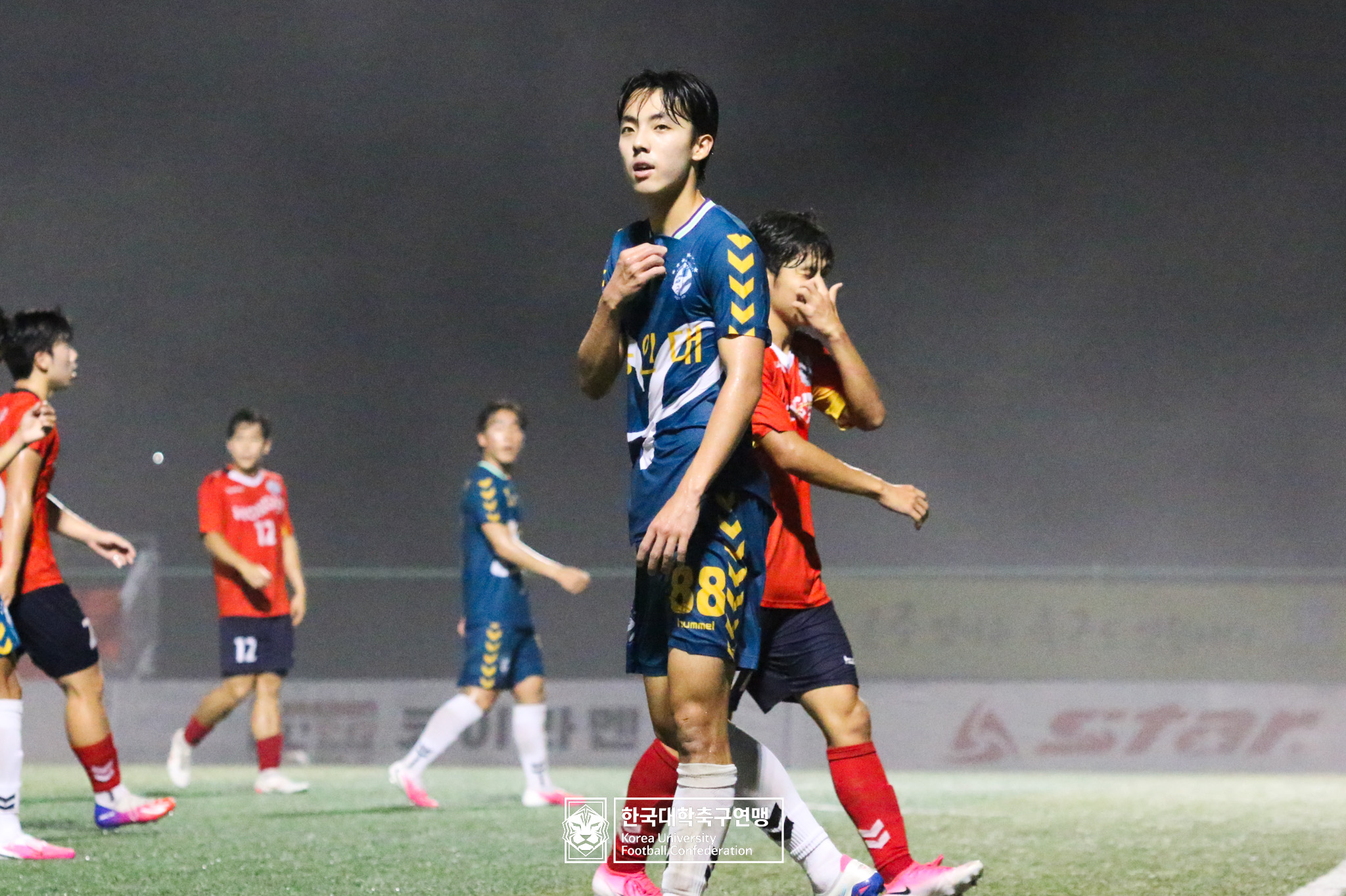 제21회 1·2학년 대학축구연맹전 죽죽장군기 예선 3일차 용인대 vs 홍익대 20