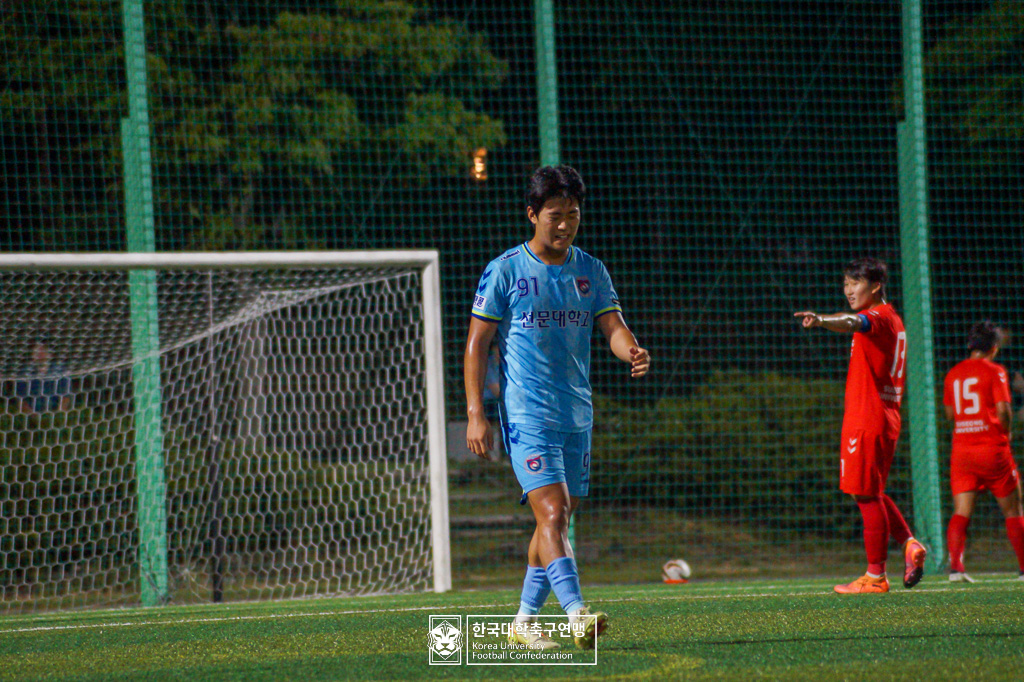 제21회 1·2학년 대학축구연맹전 황가람기 예선 1일차 수성대 vs 선문대 20