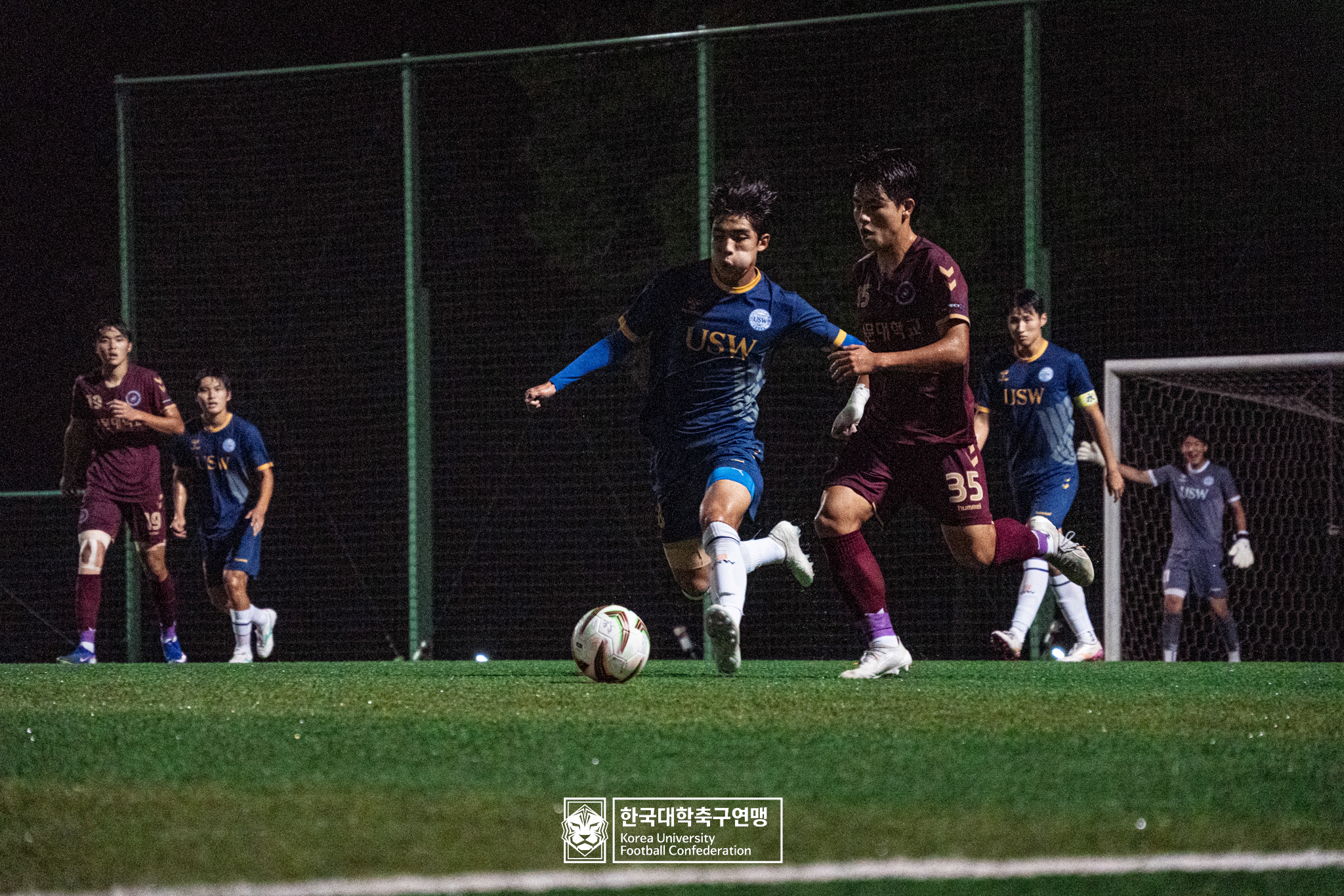 제21회 1·2학년 대학축구연맹전 황가람기 예선 2일차 수원대 vs 선문대 9