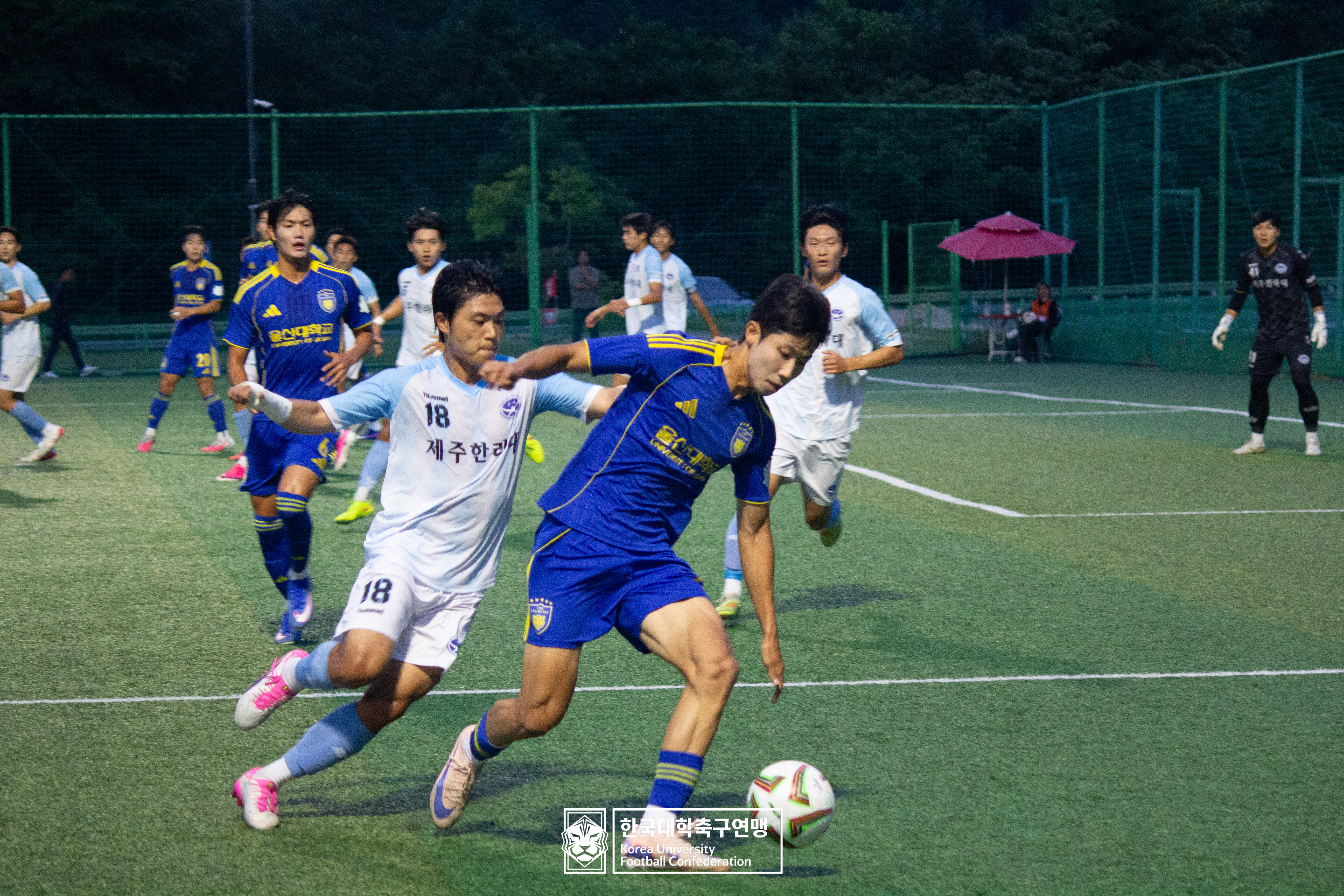 제62회 추계대학축구연맹전 태백산기 예선 2일차 울산대 vs 제주한라대 13