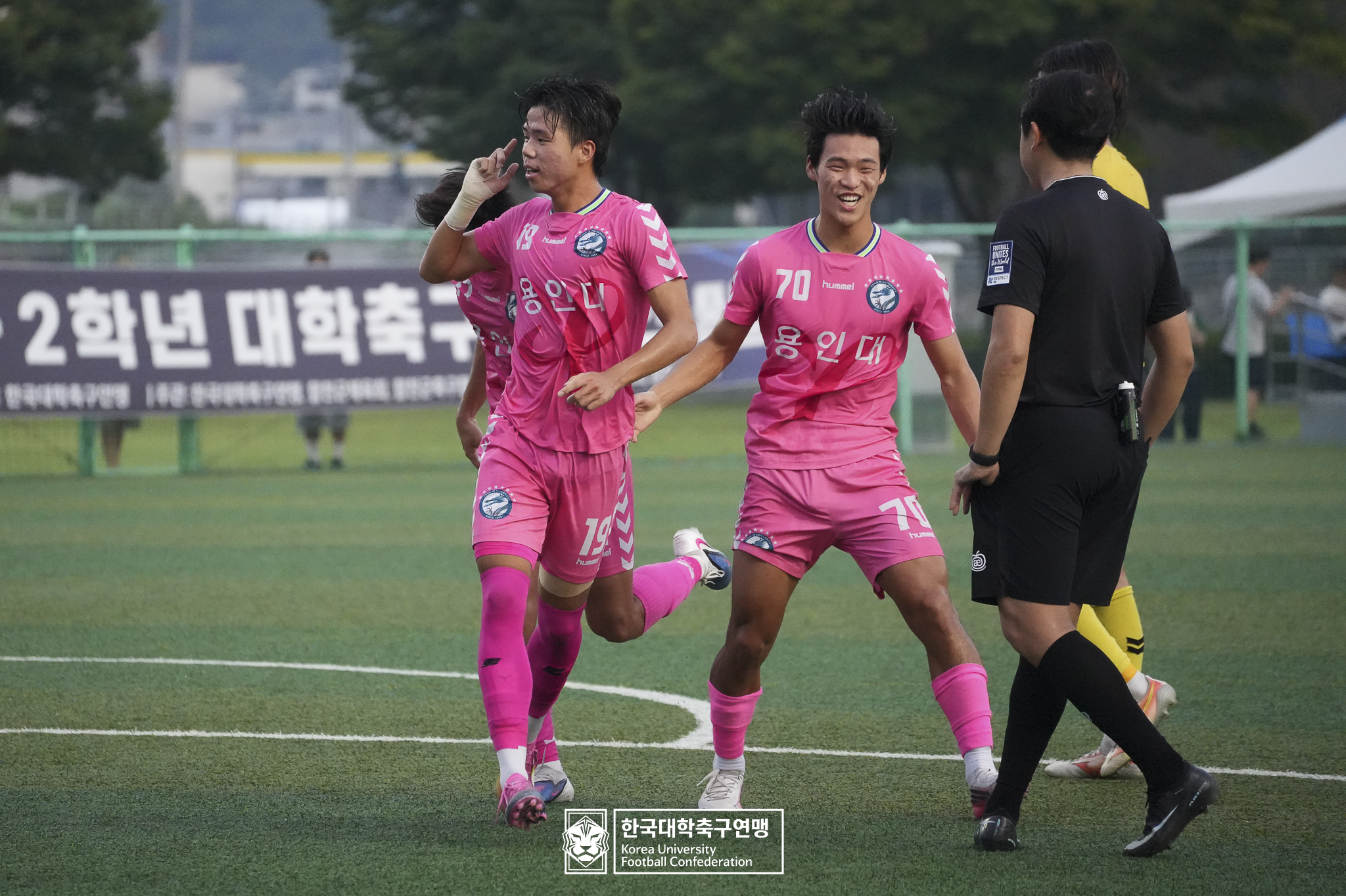 제21회 1·2학년 대학축구연맹전 죽죽장군기 8강 전주대 vs 용인대 19
