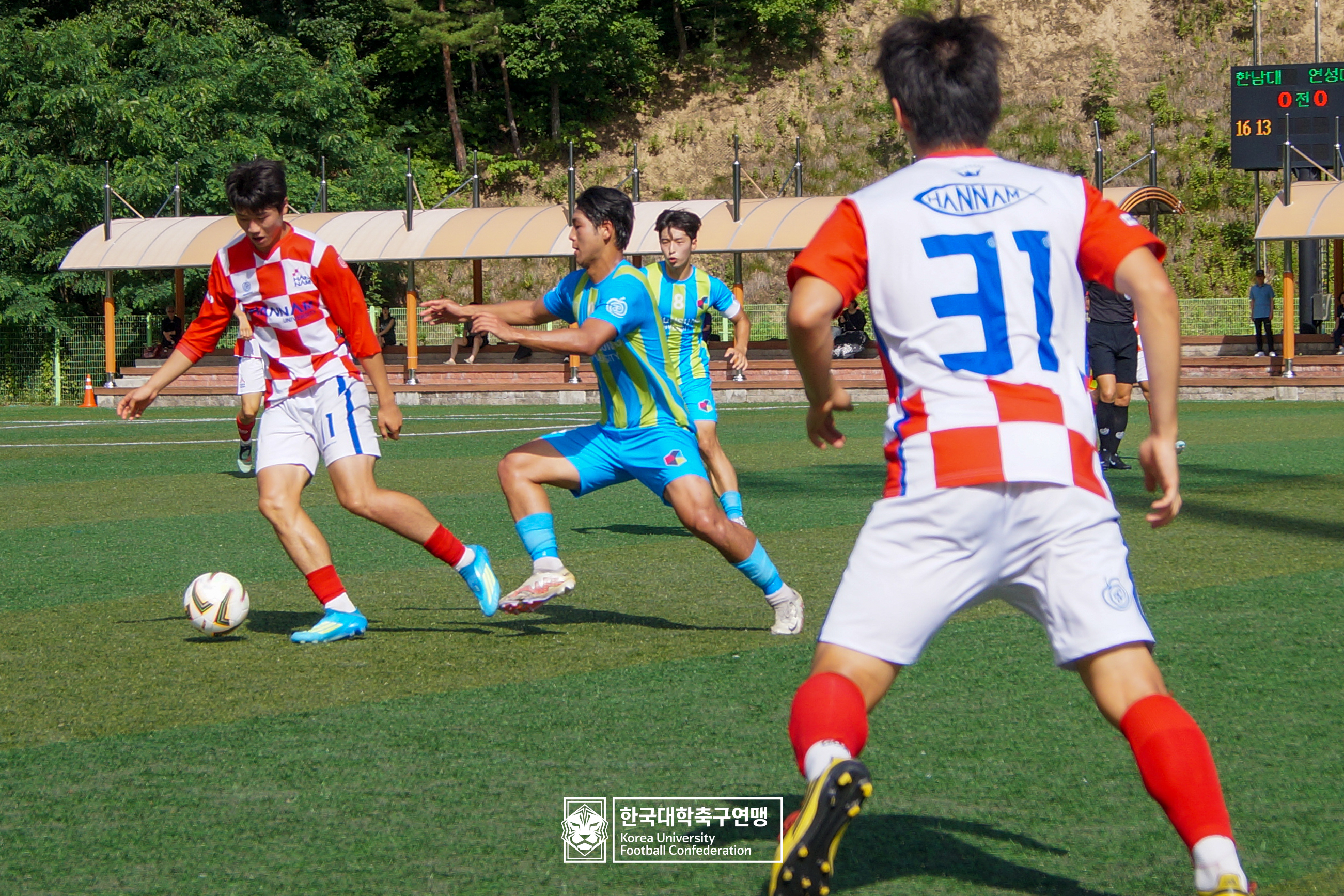 제62회 추계대학축구연맹전 태백산기 예선 3일차 한남대 vs 연성대 20