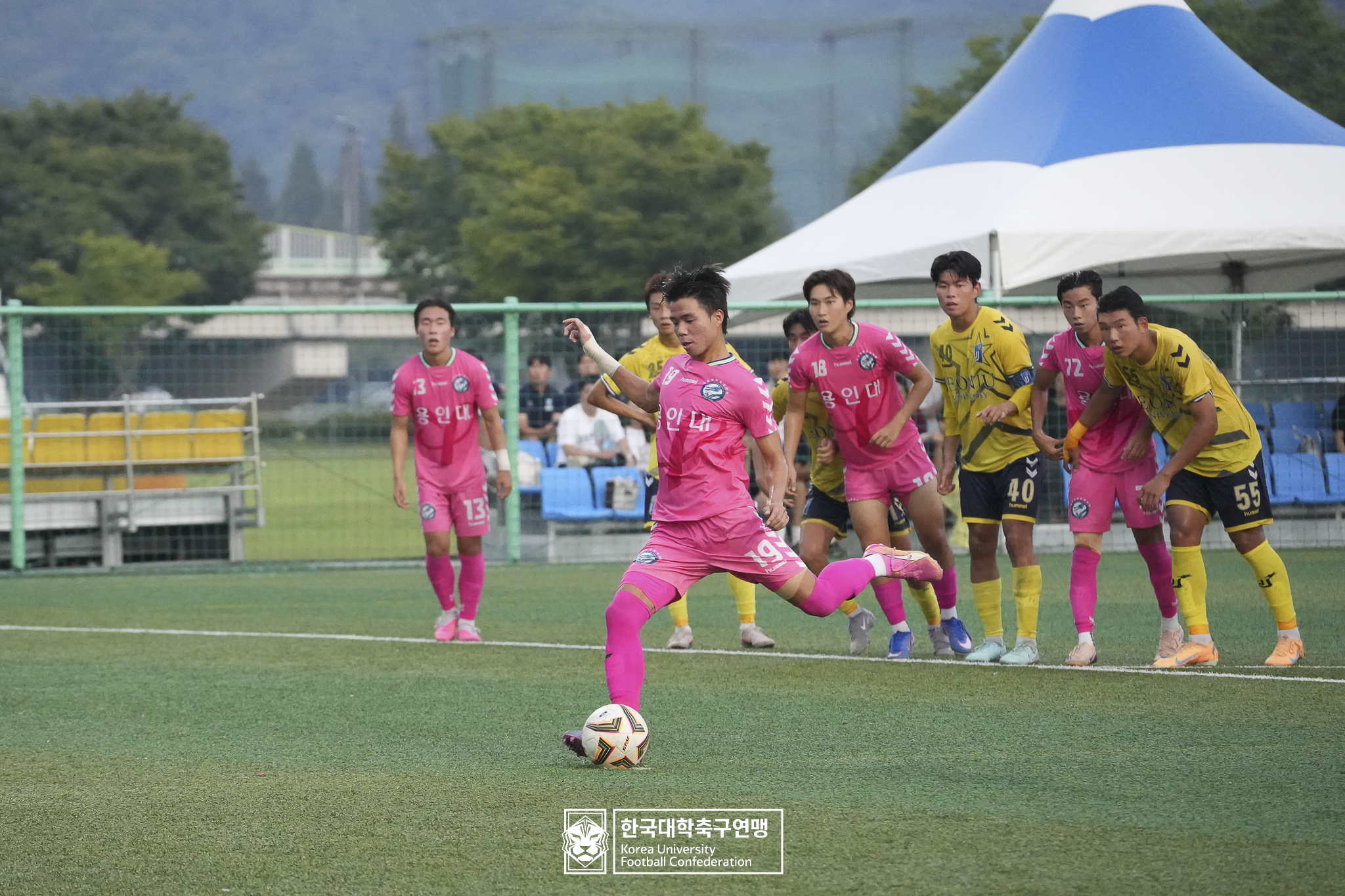 제21회 1·2학년 대학축구연맹전 죽죽장군기 8강 전주대 vs 용인대 17
