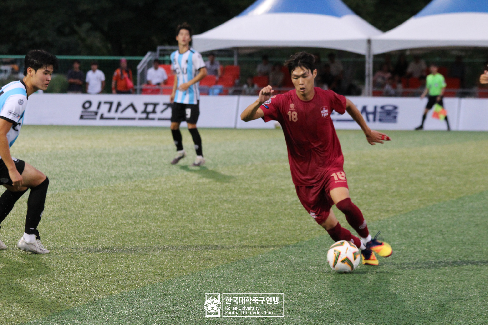제21회 1·2학년 대학축구연맹전 죽죽장군기 예선 1일차 김천대 vs 가톨릭관동대 20