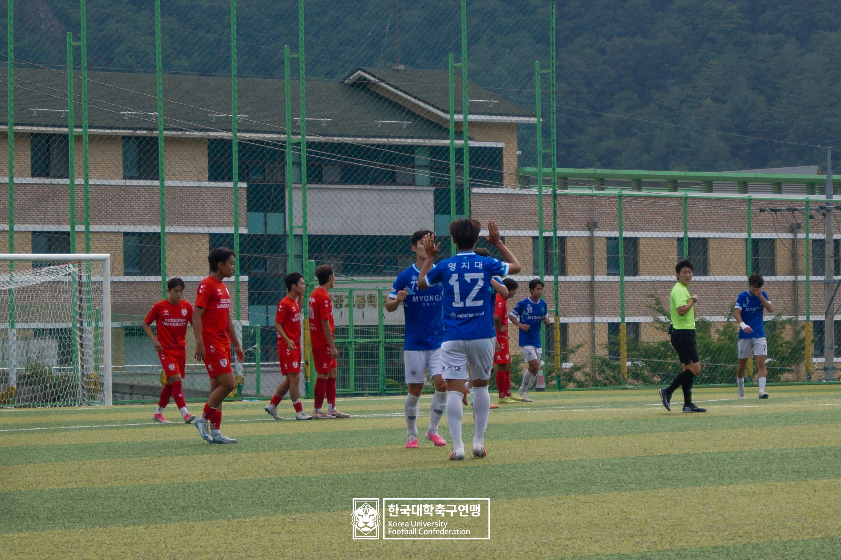 제62회 추계대학축구연맹전 백두대간기 예선 2일차 명지대 vs 수성대 12