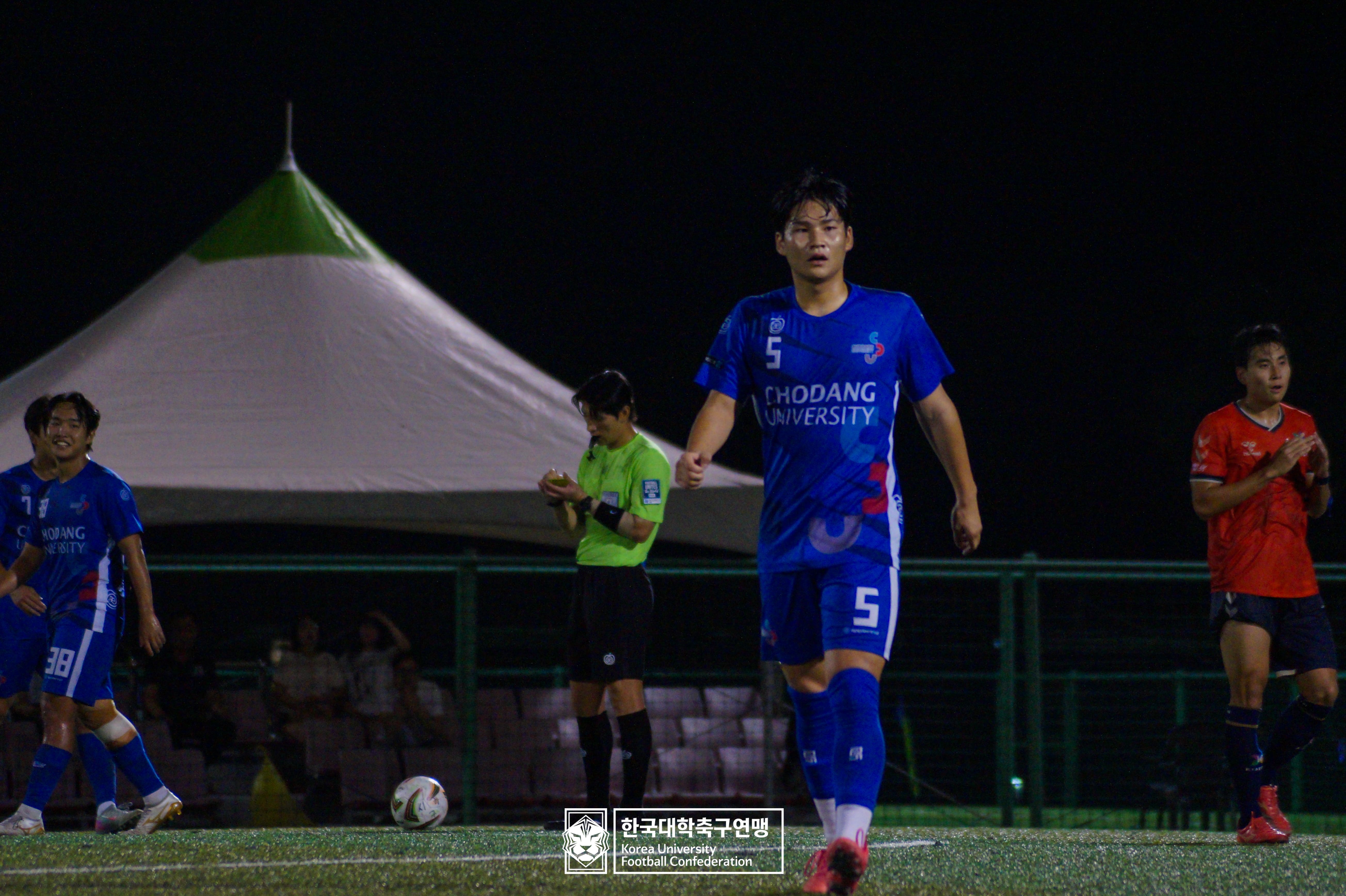 제21회 1·2학년 대학축구연맹전 죽죽장군기 예선 1일차 초당대 vs 전주기전대 34