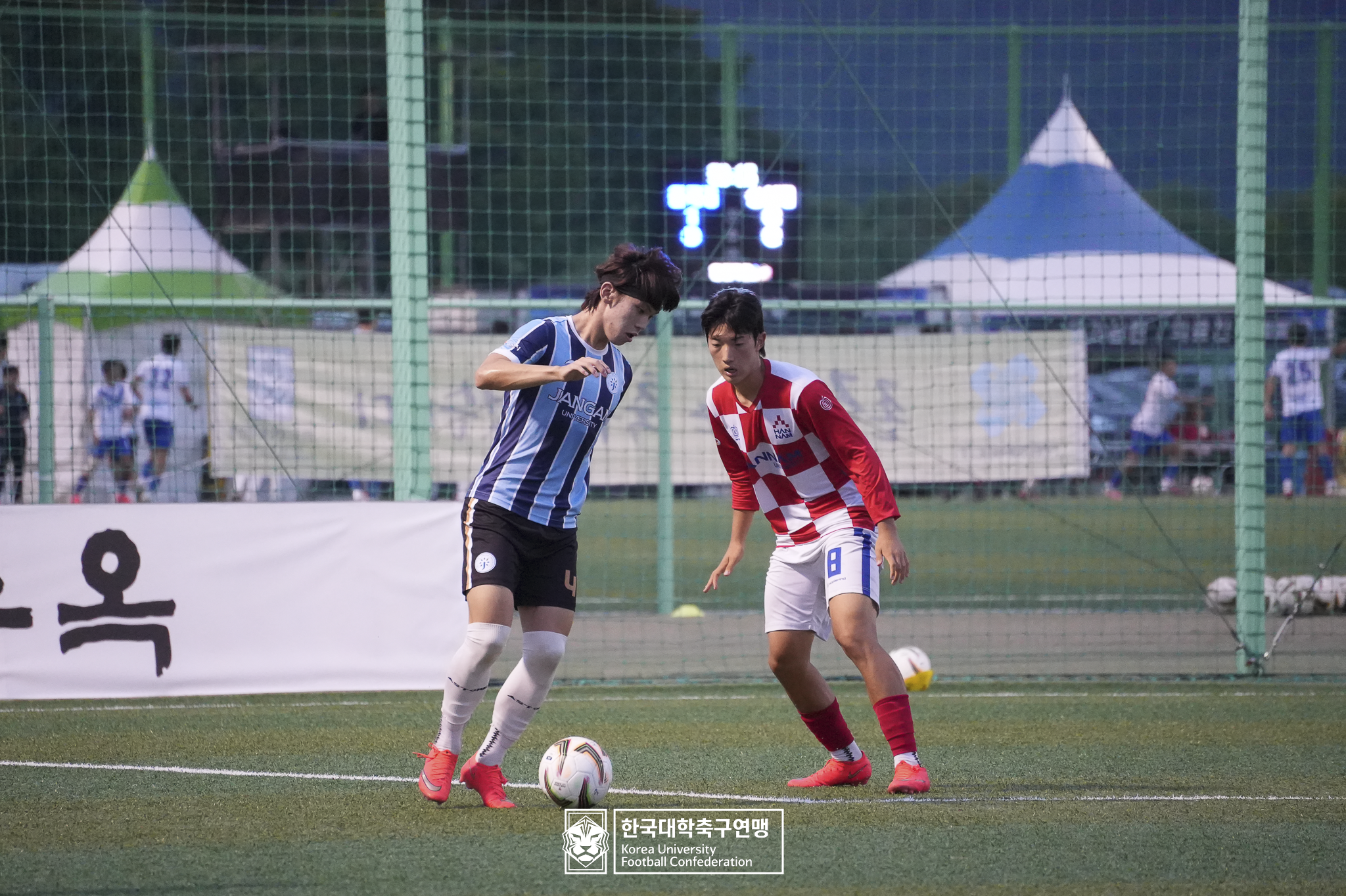 제21회 1·2학년 대학축구연맹전 황가람기 예선 1일차 한남대 vs 장안대 12