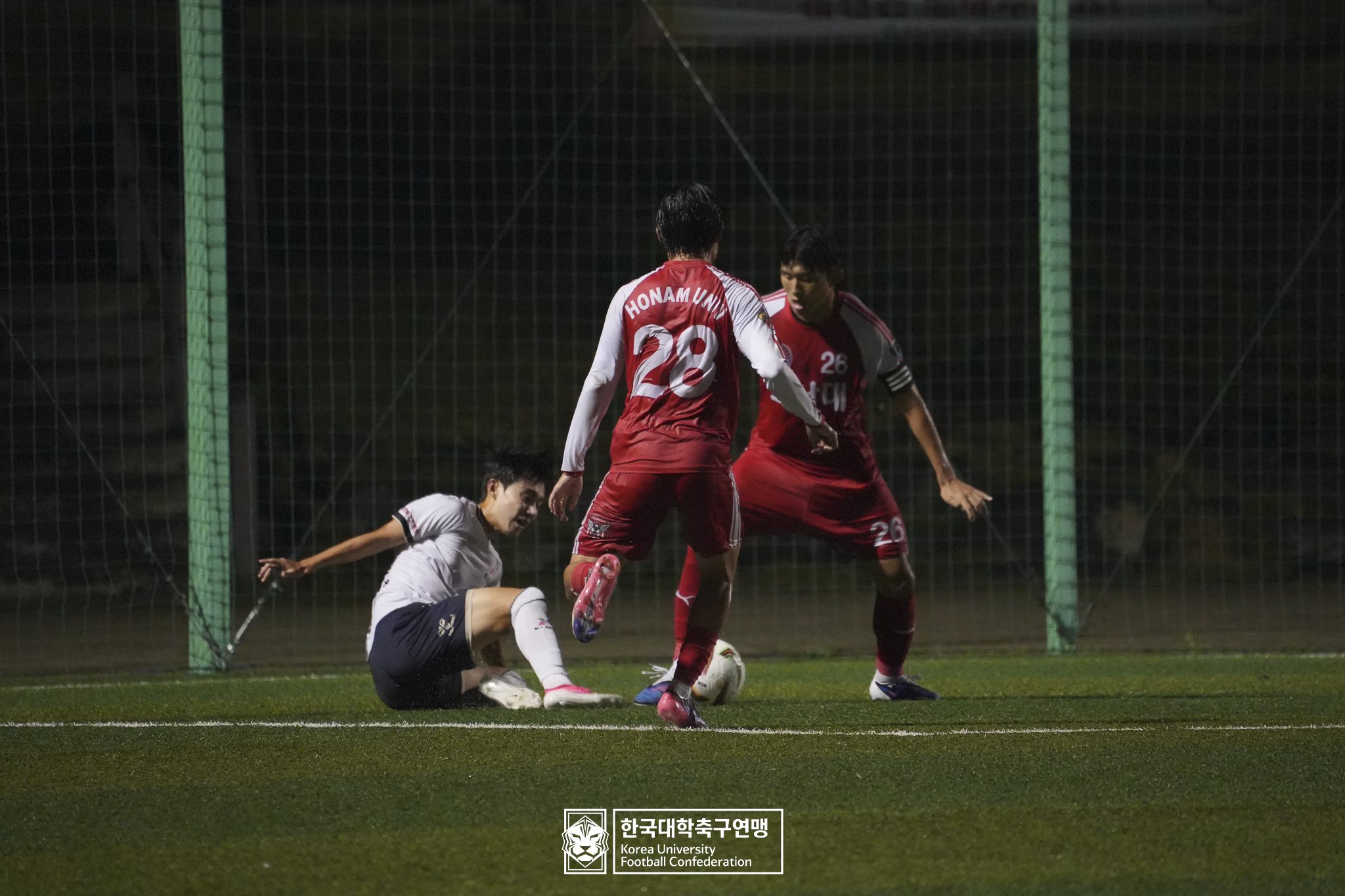 제21회 1·2학년 대학축구연맹전 죽죽장군기 예선 2일차 호남대 vs 전주기전대 18