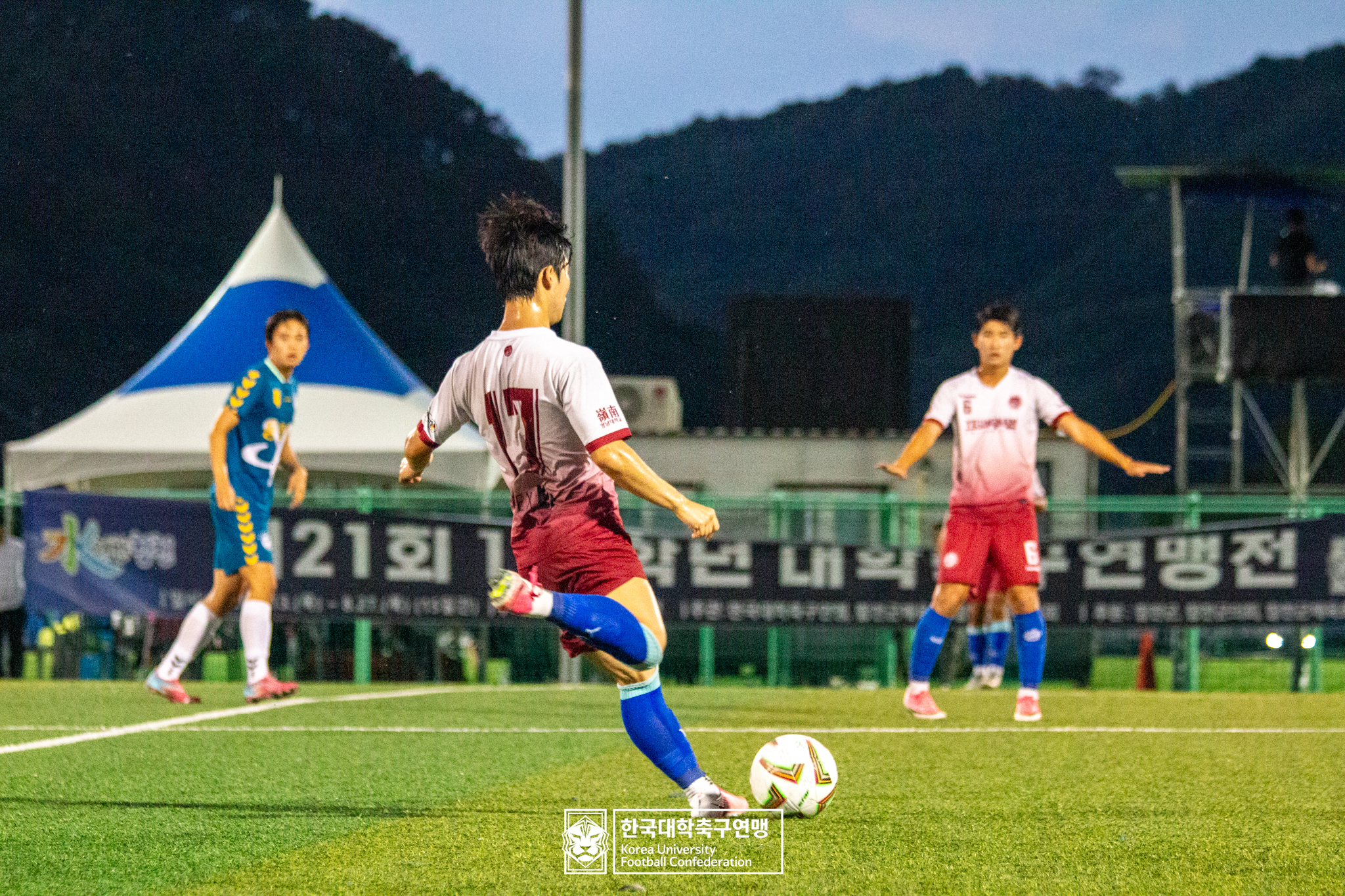 제21회 1·2학년 대학축구연맹전 죽죽장군기 16강 용인대 vs 영남대 9