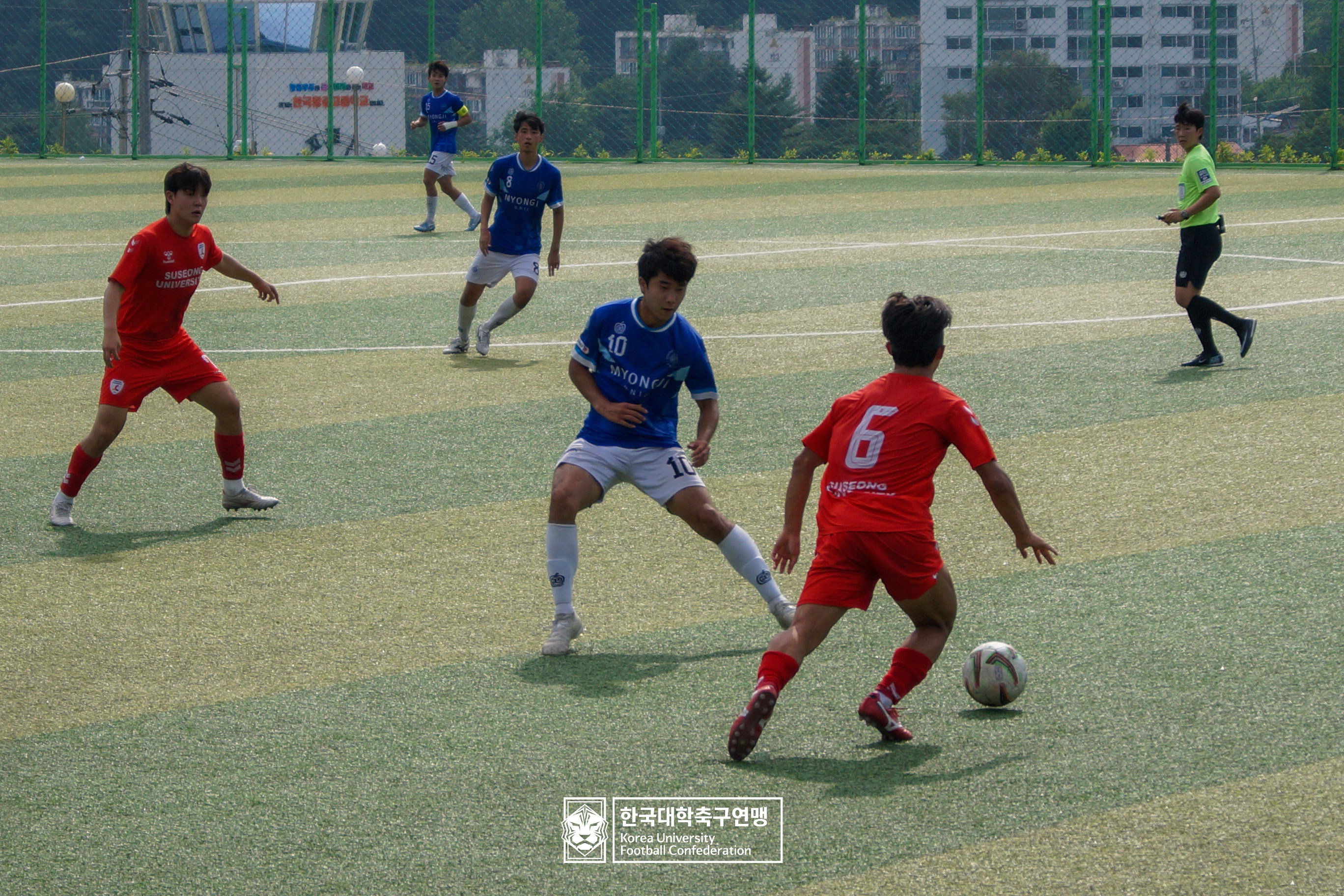 제62회 추계대학축구연맹전 백두대간기 예선 2일차 명지대 vs 수성대 20