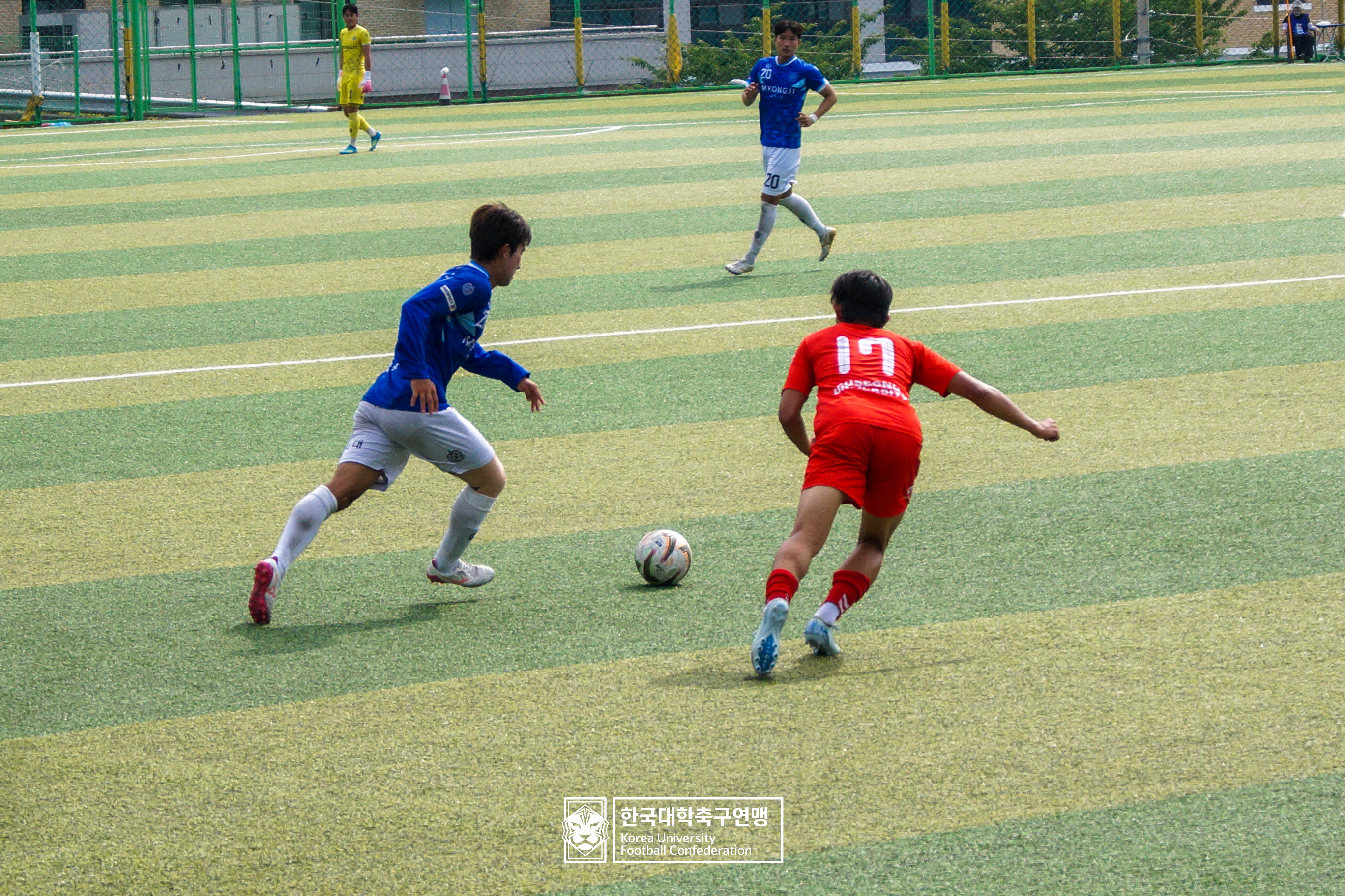 제62회 추계대학축구연맹전 백두대간기 예선 2일차 명지대 vs 수성대 21
