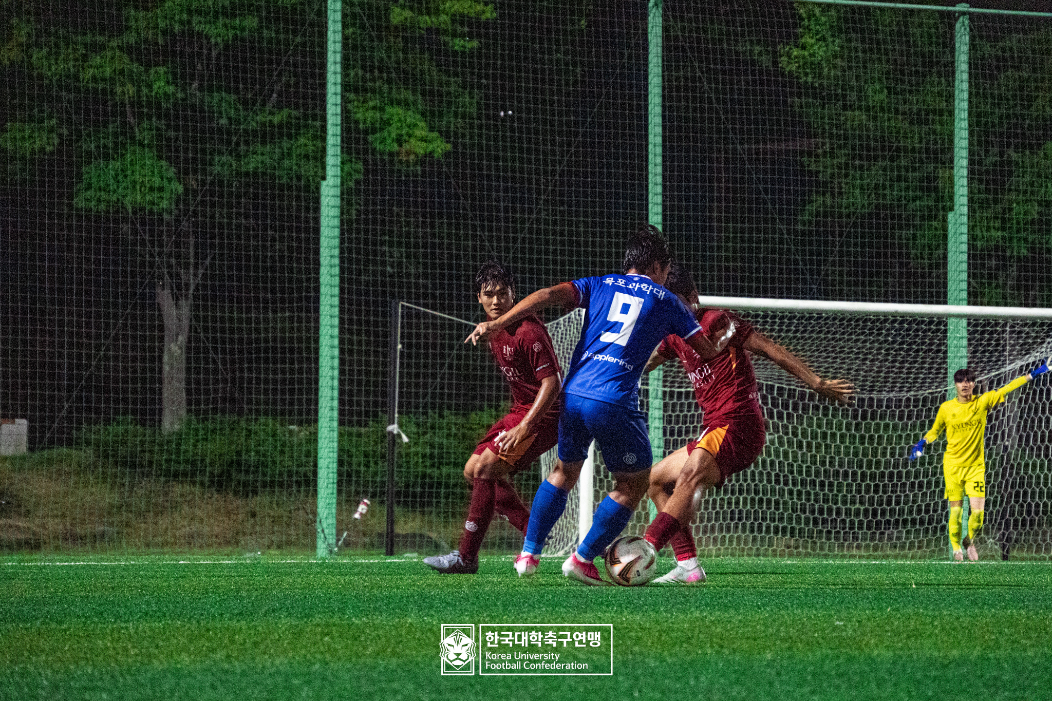 제21회 1·2학년 대학축구연맹전 죽죽장군기 예선 2일차 경일대 vs 목포과학대 18