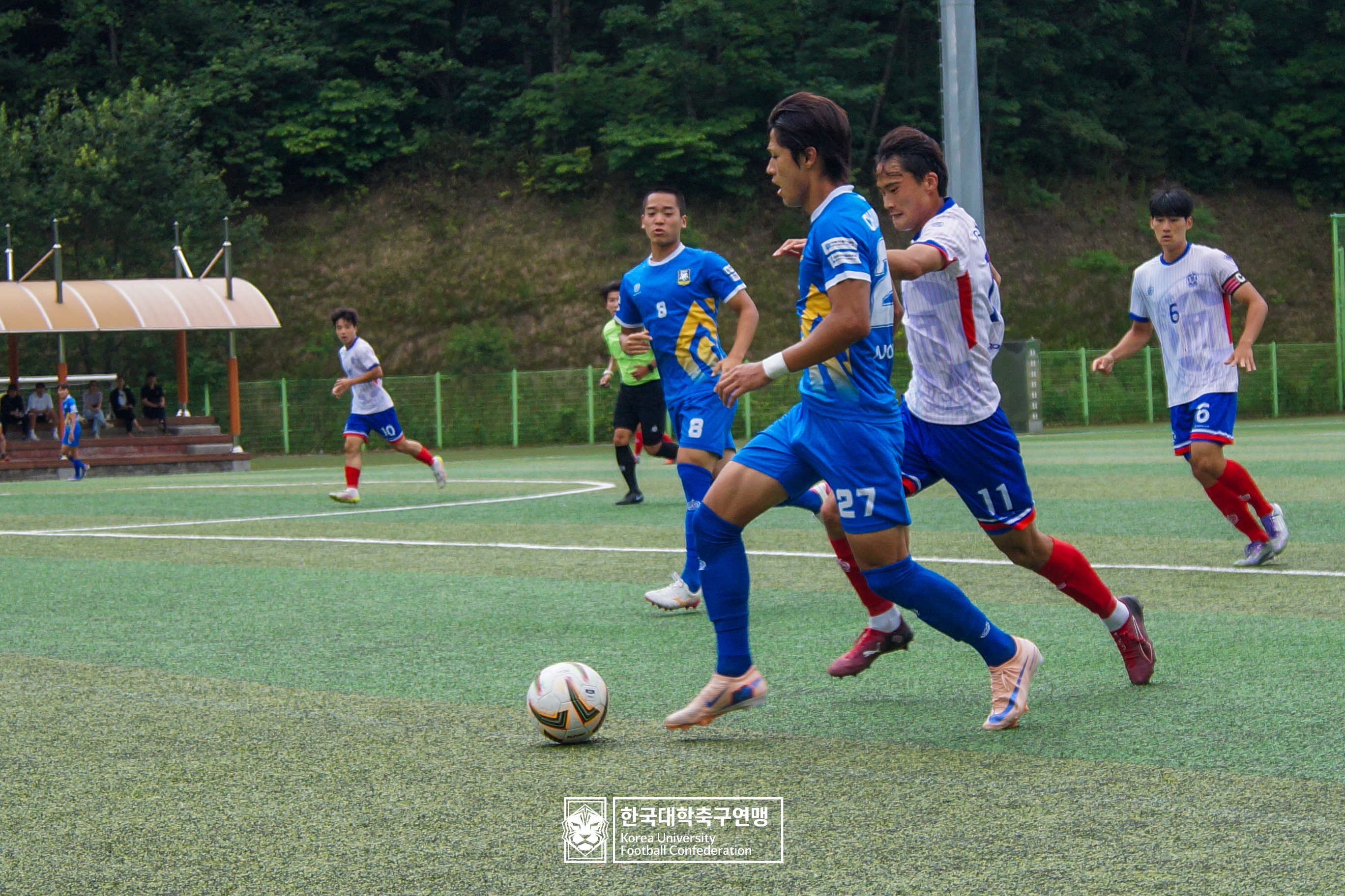 제62회 추계대학축구연맹전 태백산기 예선 2일차 아주대 vs 구미대 11