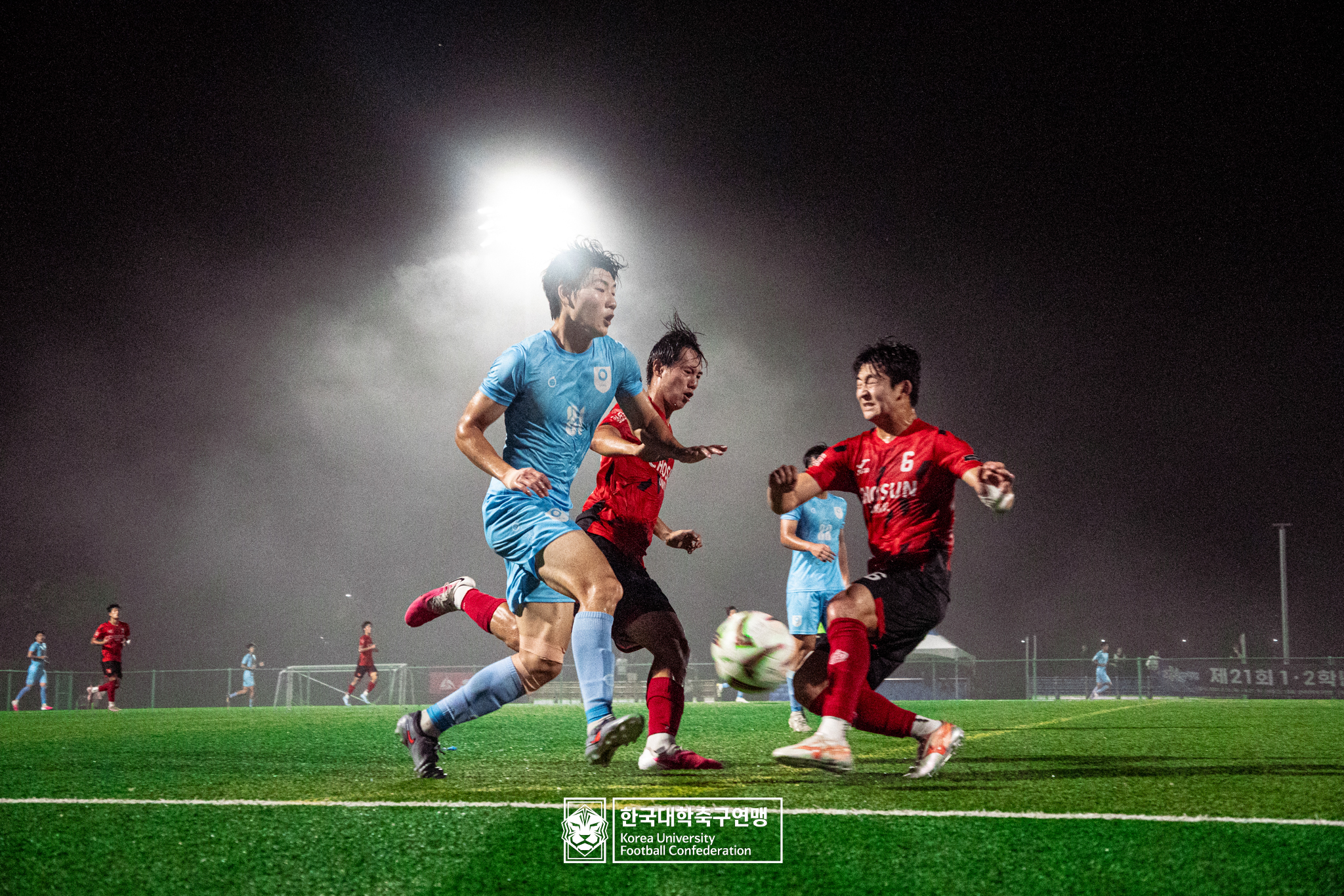 제21회 1·2학년 대학축구연맹전 죽죽장군기 예선 3일차 여주대 vs 조선대 22