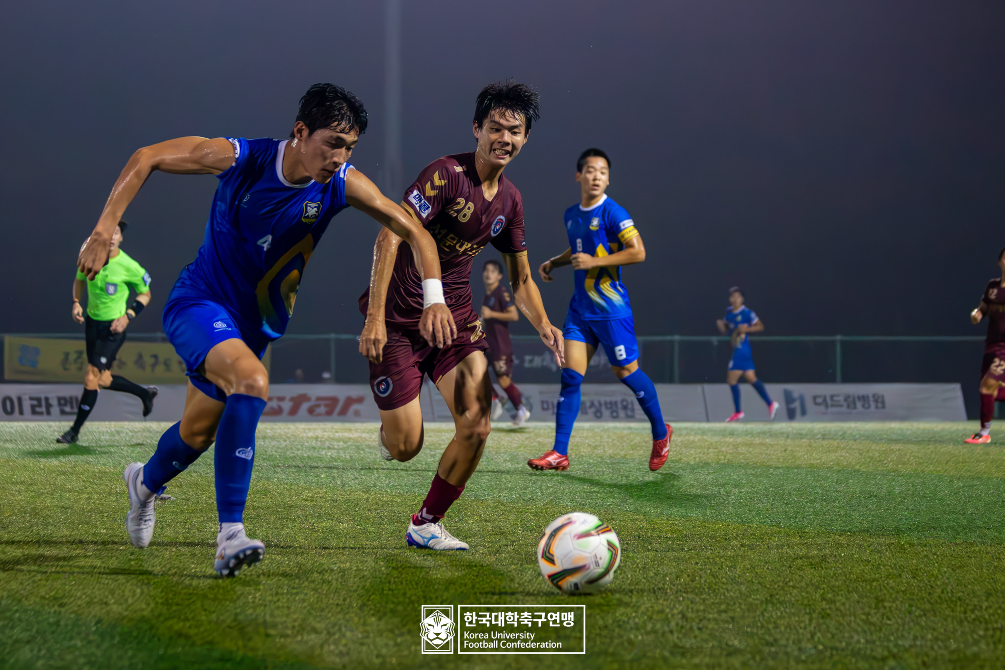 제21회 1·2학년 대학축구연맹전 황가람기 8강 아주대 vs 선문대 31