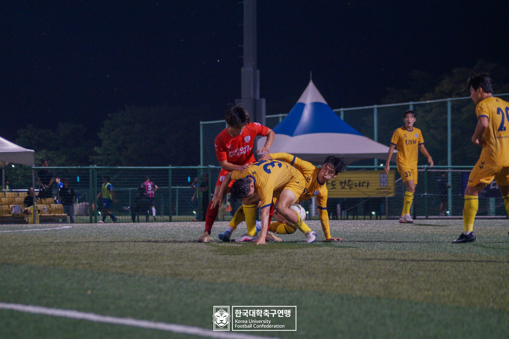 제21회 1·2학년 대학축구연맹전 황가람기 예선 3일차 수성대 vs 수원대 47