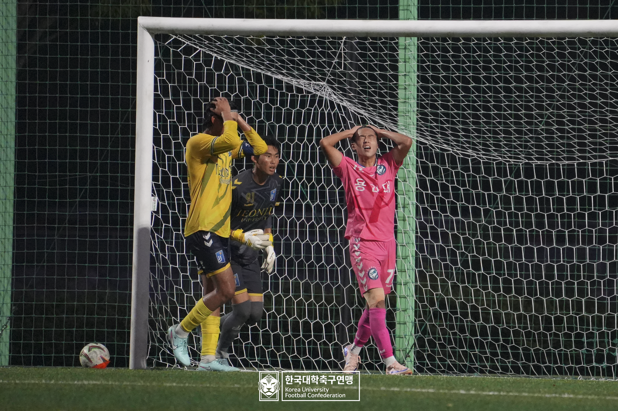 제21회 1·2학년 대학축구연맹전 죽죽장군기 8강 전주대 vs 용인대 43